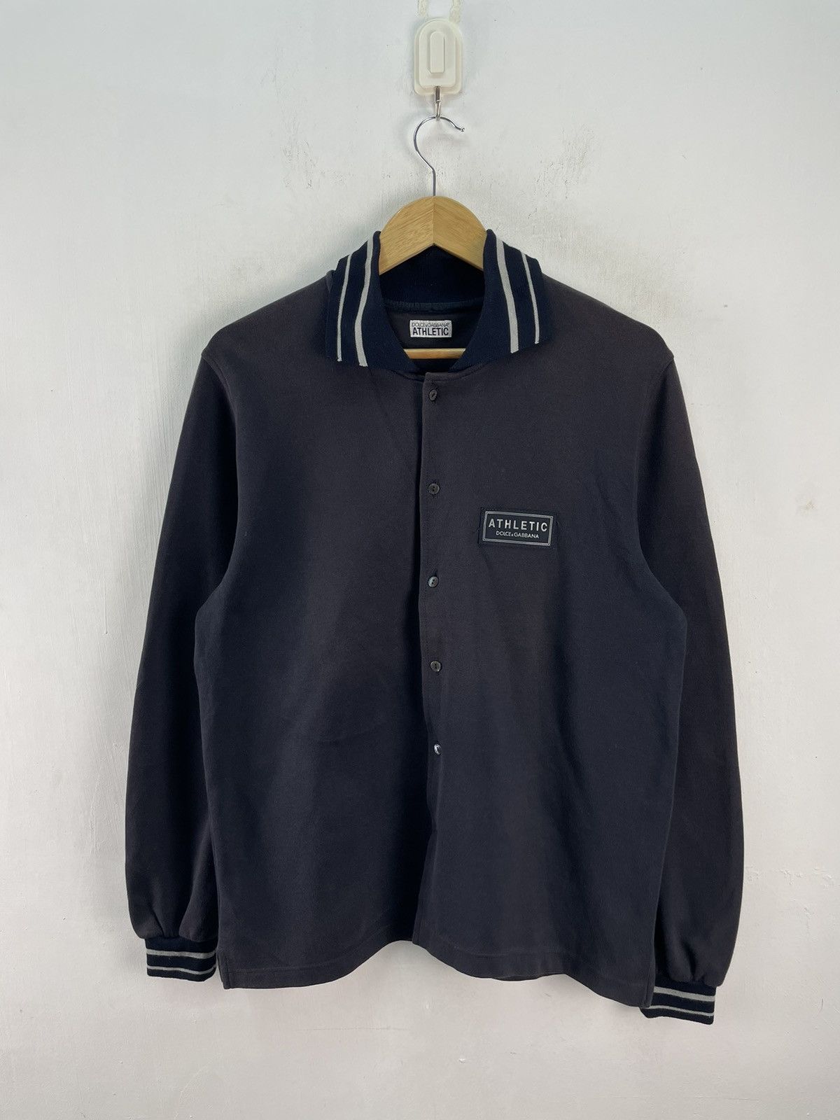 Dolce & Gabbana Authentic Dolce & Gabbana Athletic Jacket Faded Black Size US M / EU 48-50 / 2 - 1 Thumbnail