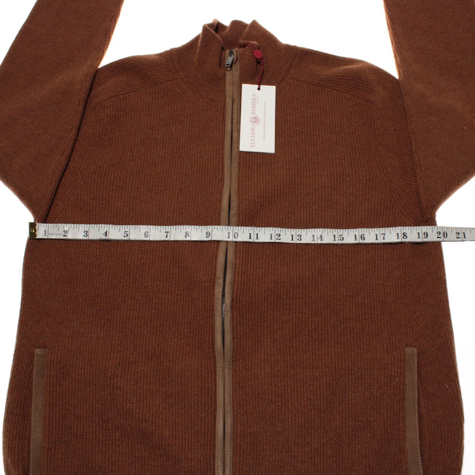 Luciano Barbera Luciano Barbera Sweater Size US M in Brown Size US M / EU 48-50 / 2 - 6 Thumbnail