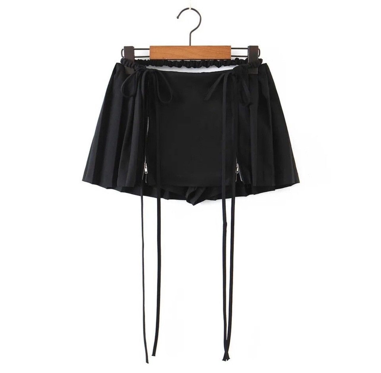 Other Black Color Sexy Mini Skirt Size 26" / US 2 / IT 38 - 1 Thumbnail