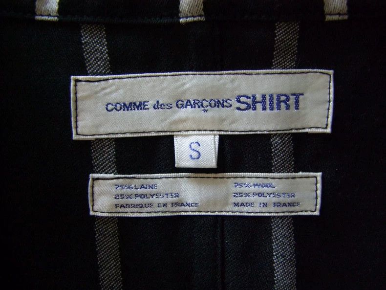 Comme des Garcons Comme Des Garcons Casual Suit Raw Edge Design 75% Wool Size US M / EU 48-50 / 2 - 4 Thumbnail