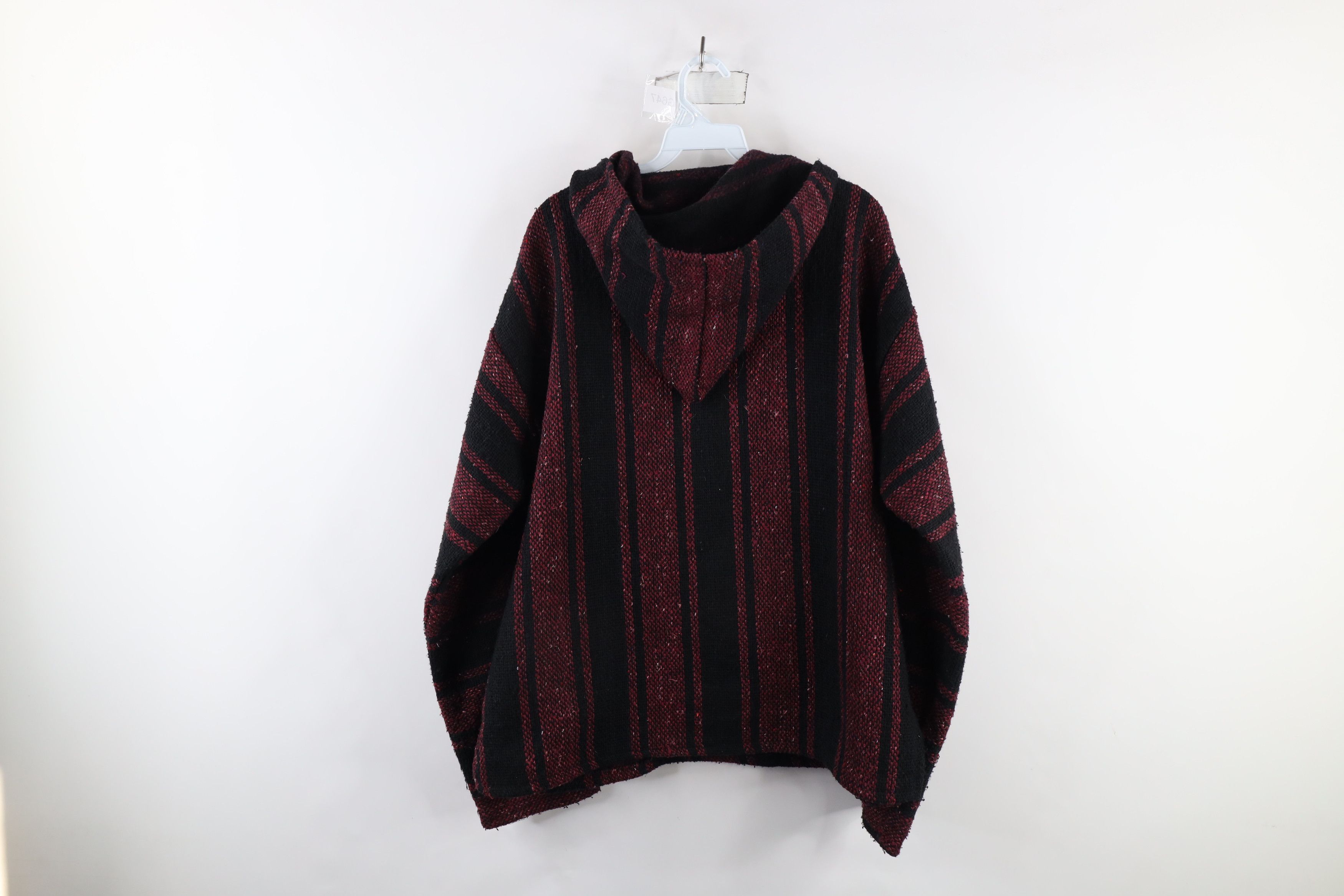Vintage Vintage 90s Streetwear Block Drug Rug Hoodie Sweatshirt Size US L / EU 52-54 / 3 - 8 Thumbnail