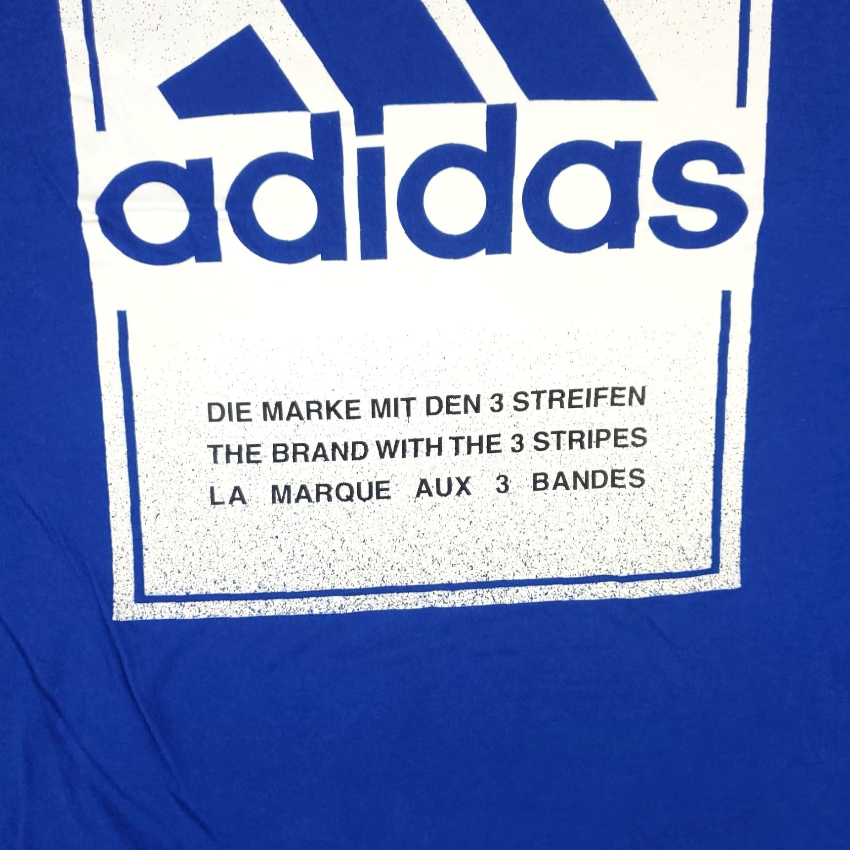 Adidas Adidas T-Shirt Mens Small Blue Logo Casual Short Sleeve Regular Fit Sports Size US S / EU 44-46 / 1 - 3 Thumbnail