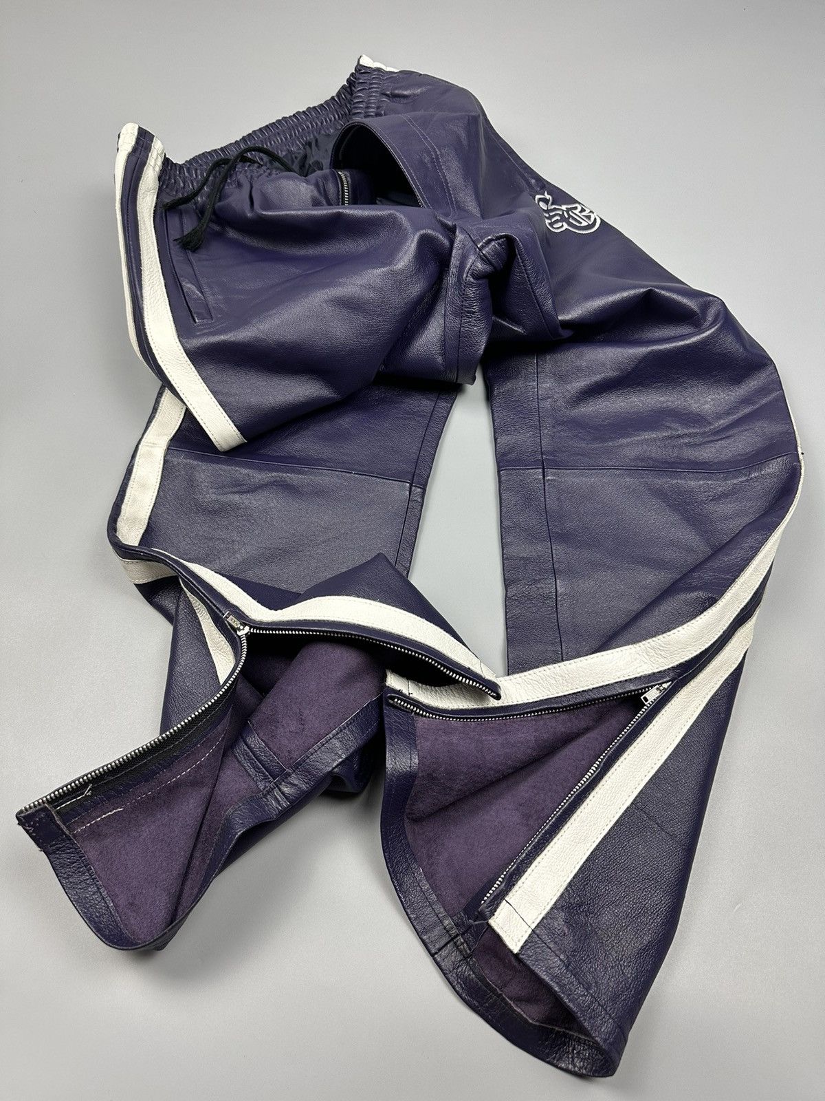 14th Addiction × If Six Was Nine Scarabei Leather Pants Size US 32 / EU 48 - 7 Thumbnail
