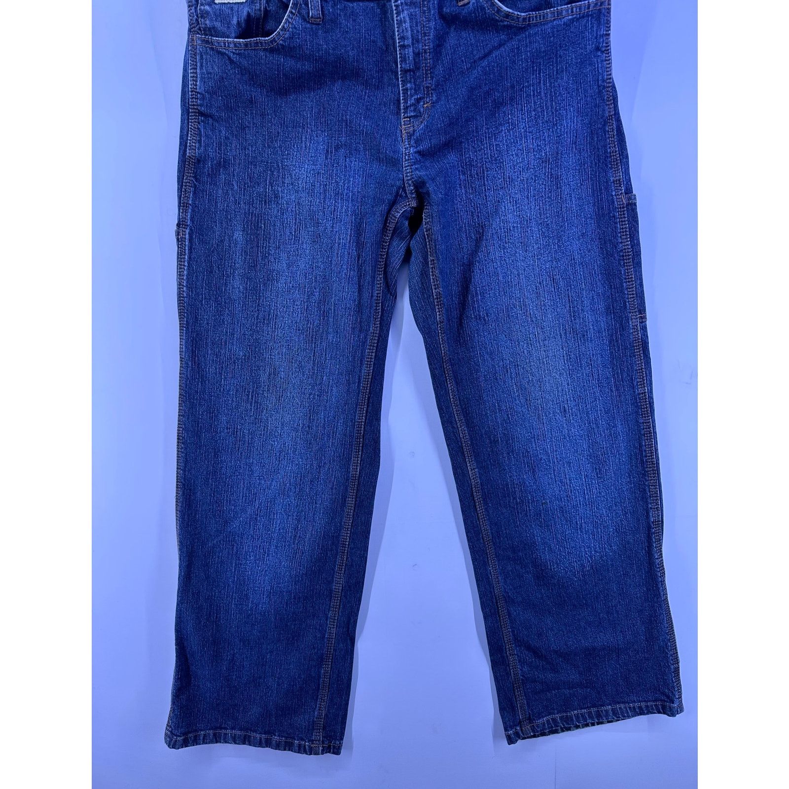 & Other Stories Berne Women’s Blue Carpenter Jeans Size 16 Size 38" / US 16 / IT 52 - 2 Thumbnail