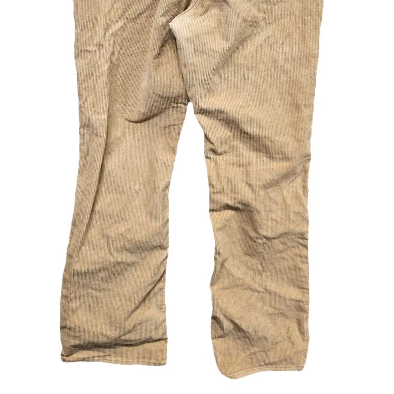 Levi's Levi’s Corduroy Premium Ribcage Boot Jeans Women’s Sz 30 High Rise Khaki Beige Regular Bootcut Denim Pants Women Size 30" / US 8 / IT 44 - 6 Thumbnail