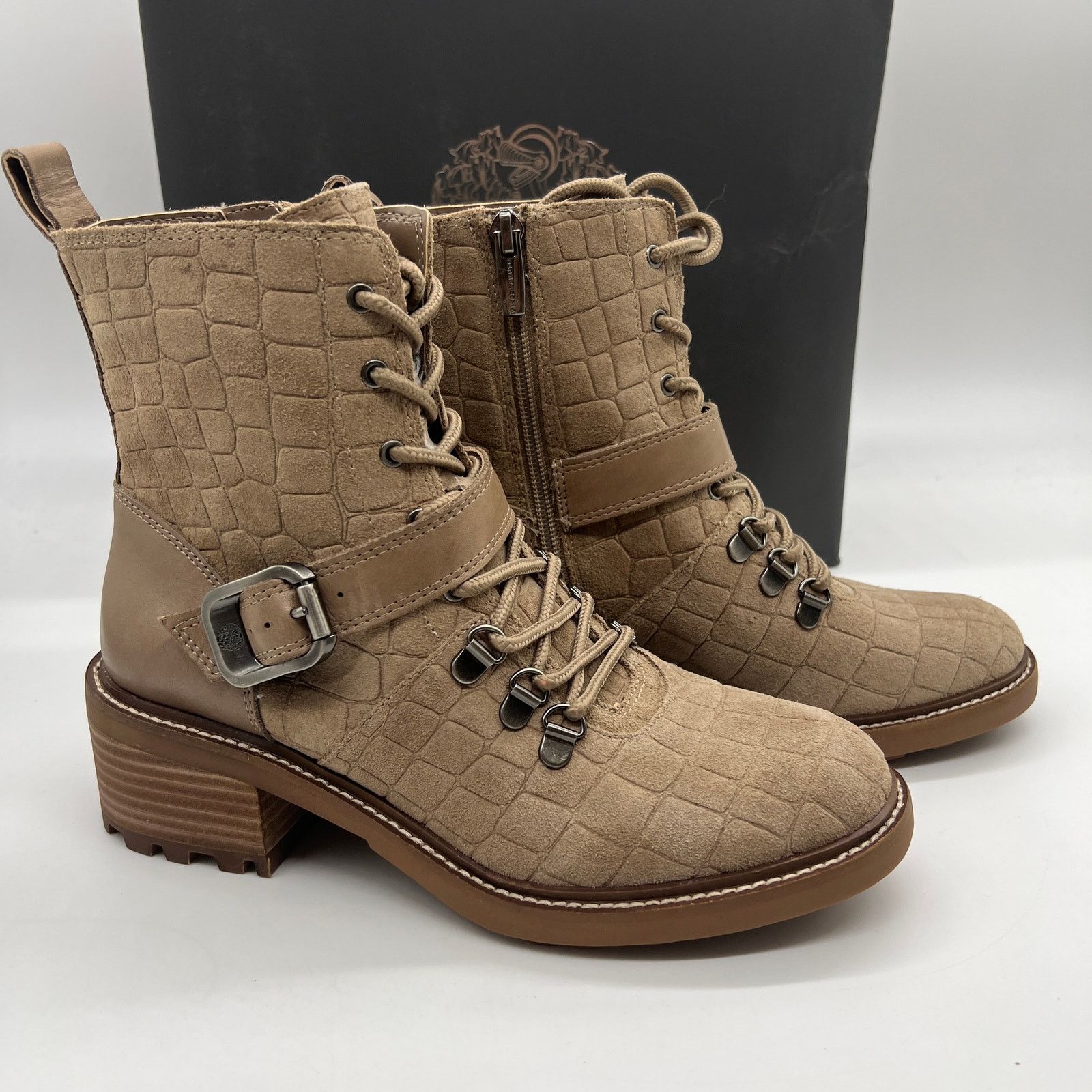 Other Vince Camuto Leather Boot Womens 7.5 Medium Kainder Size US 7.5 / IT 37.5 - 5 Thumbnail