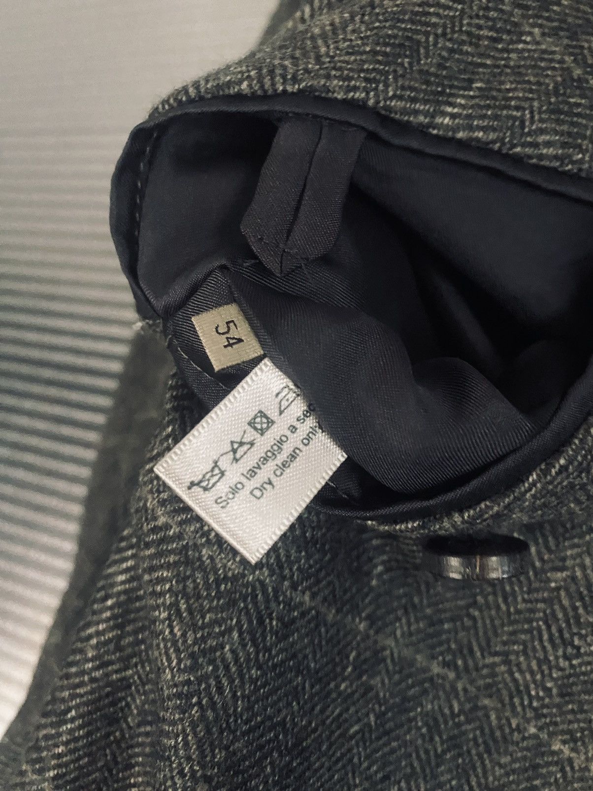 Bottega Veneta Bottega Veneta 🇮🇹 cashmere grey check jacket 54 NWT Size 44R - 10 Thumbnail