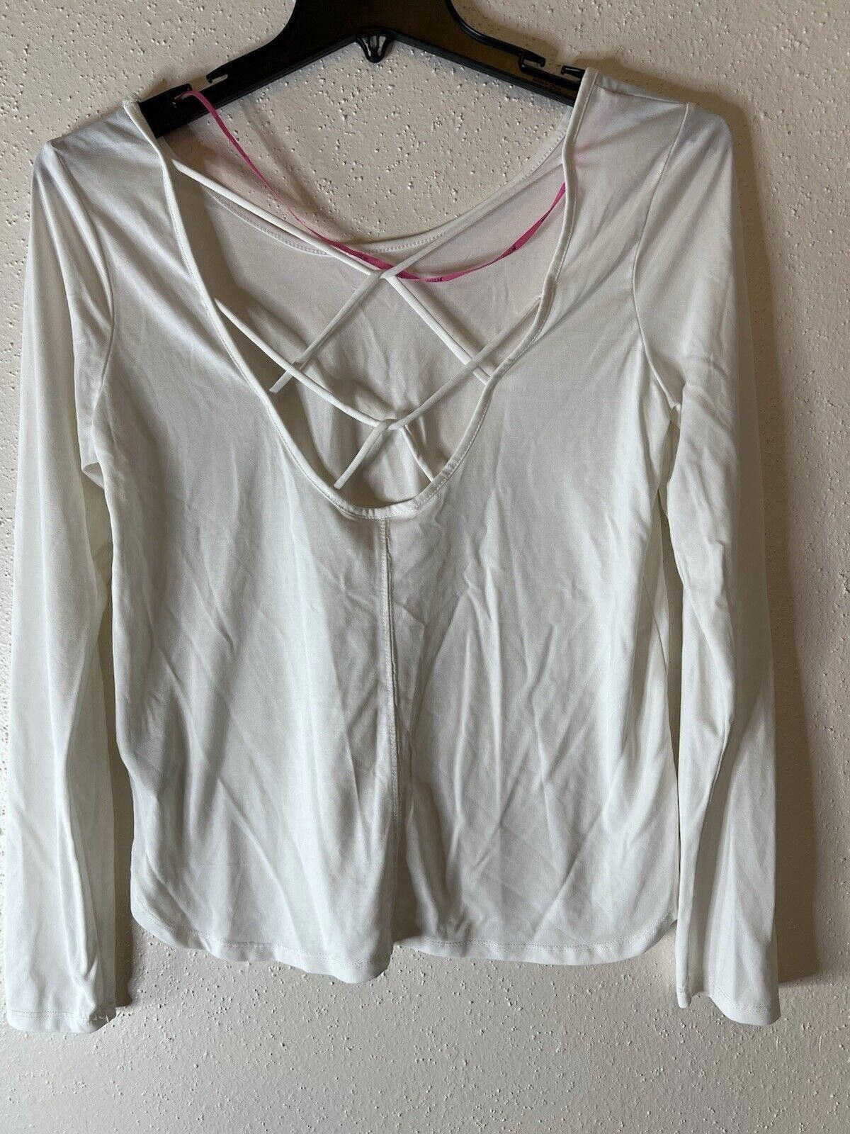 Designer BETSEY JOHNSON Women's Active Long Sleeve Top Large Size L / US 10 / IT 46 - 2 Thumbnail