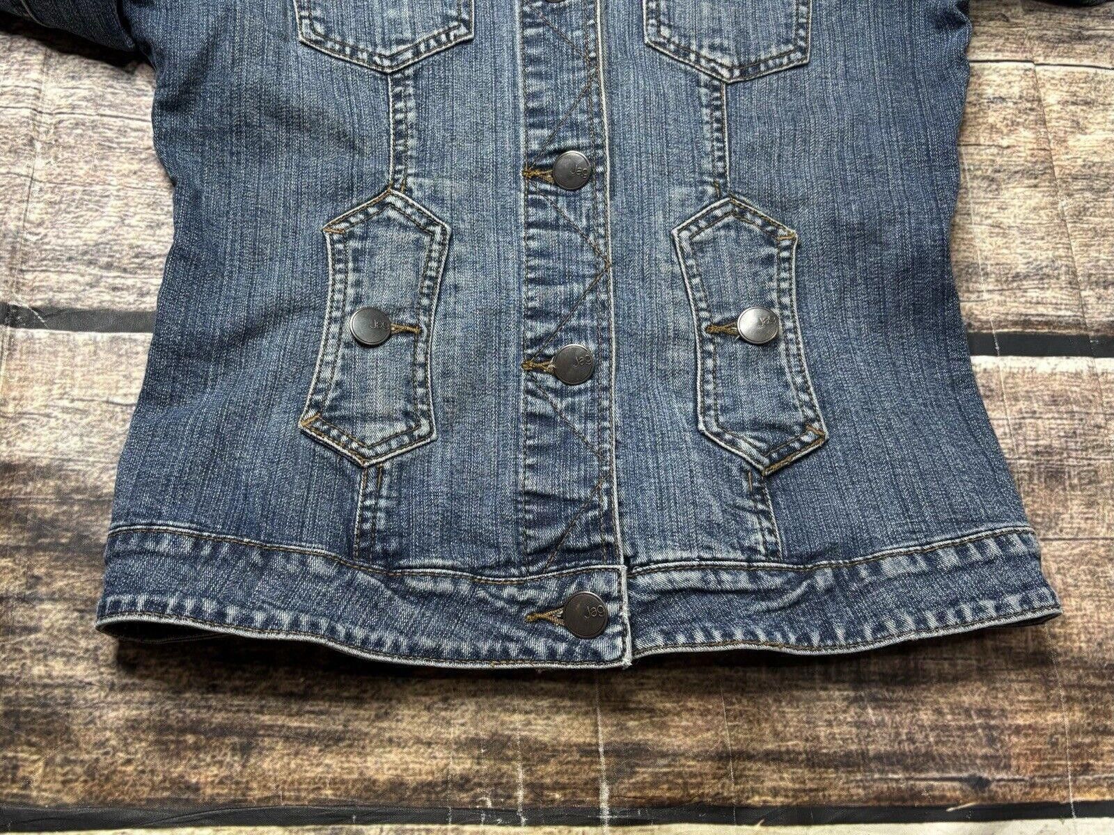 Other Jag Jeans Denim Jacket Women's Small Cotton Stretch Pockets Size S / US 4 / IT 40 - 6 Thumbnail