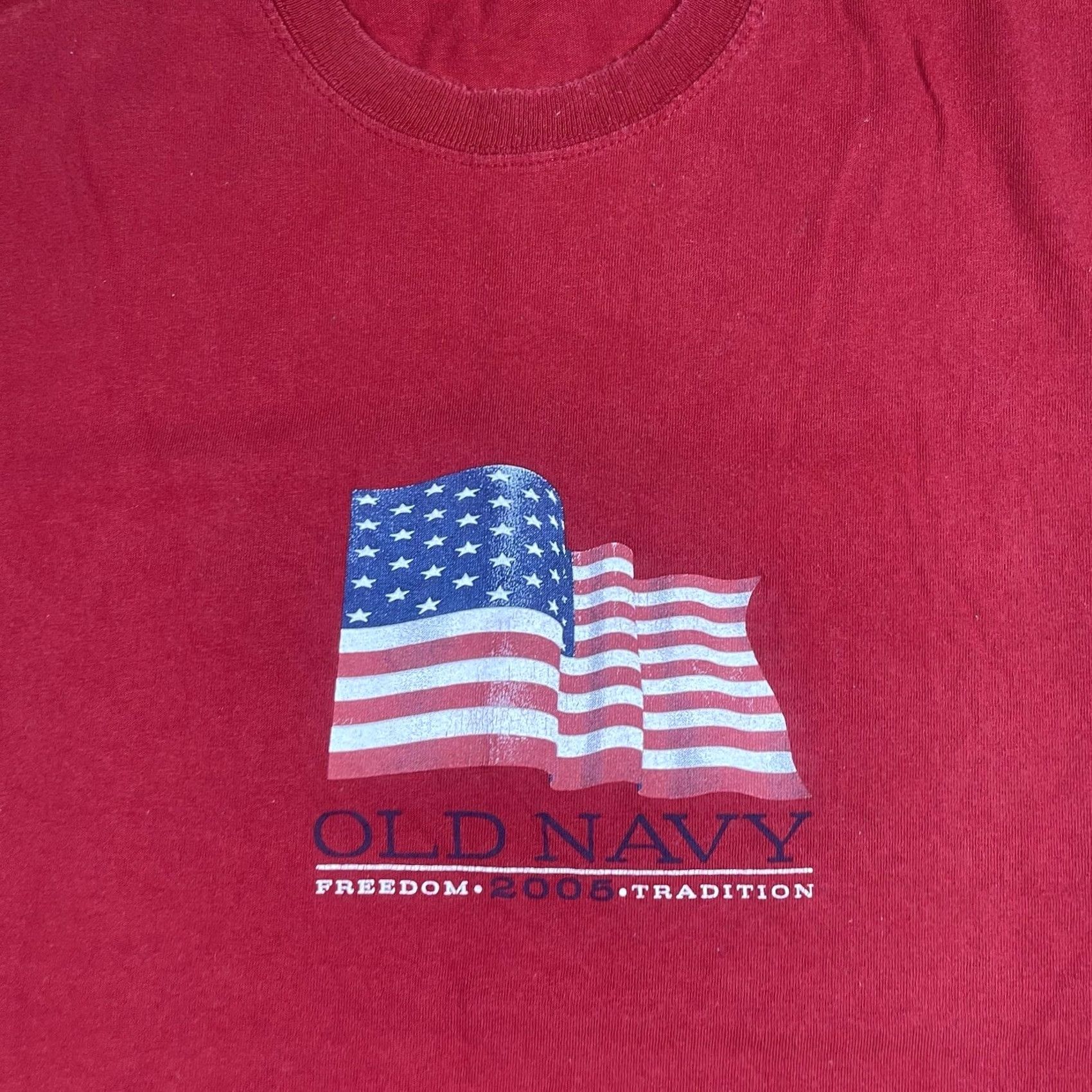 Old Navy Old Navy T-Shirt Mens M Medium Red CrewNeck Short Sleeve Free Tradition Size US M / EU 48-50 / 2 - 2 Thumbnail