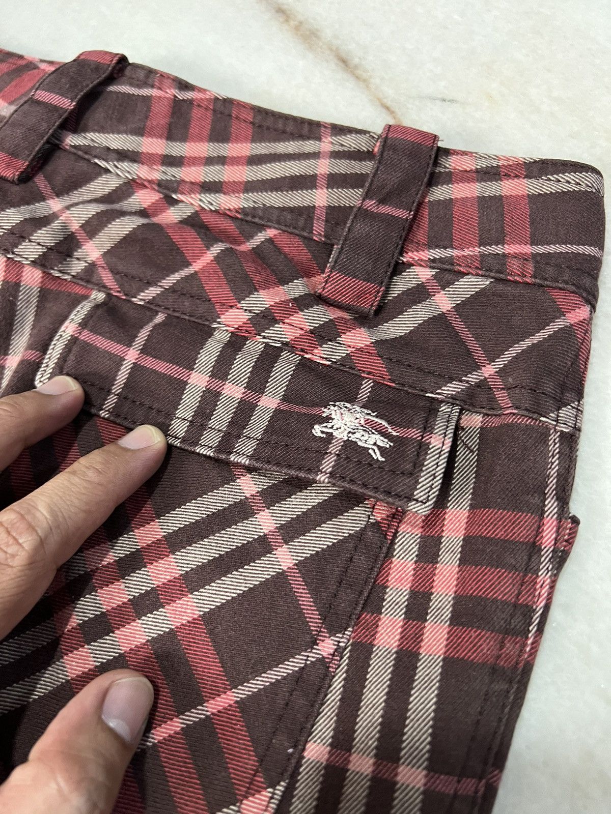 Burberry × Burberry Prorsum × Designer BURBERRY LONDON BLUE LABEL PANTS Size 28" / US 6 / IT 42 - 6 Thumbnail