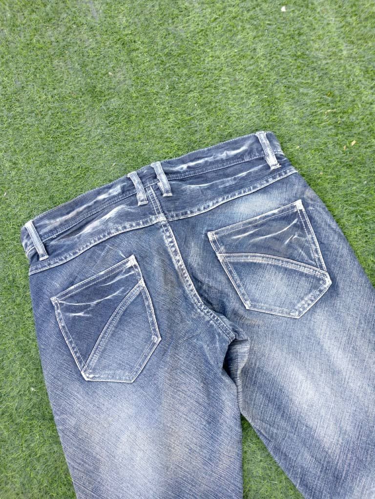 If Six Was Nine × Michel Klein DISTRESSED MICHEL KLEIN HOMME PARIS JEANS Size US 33 - 11 Thumbnail