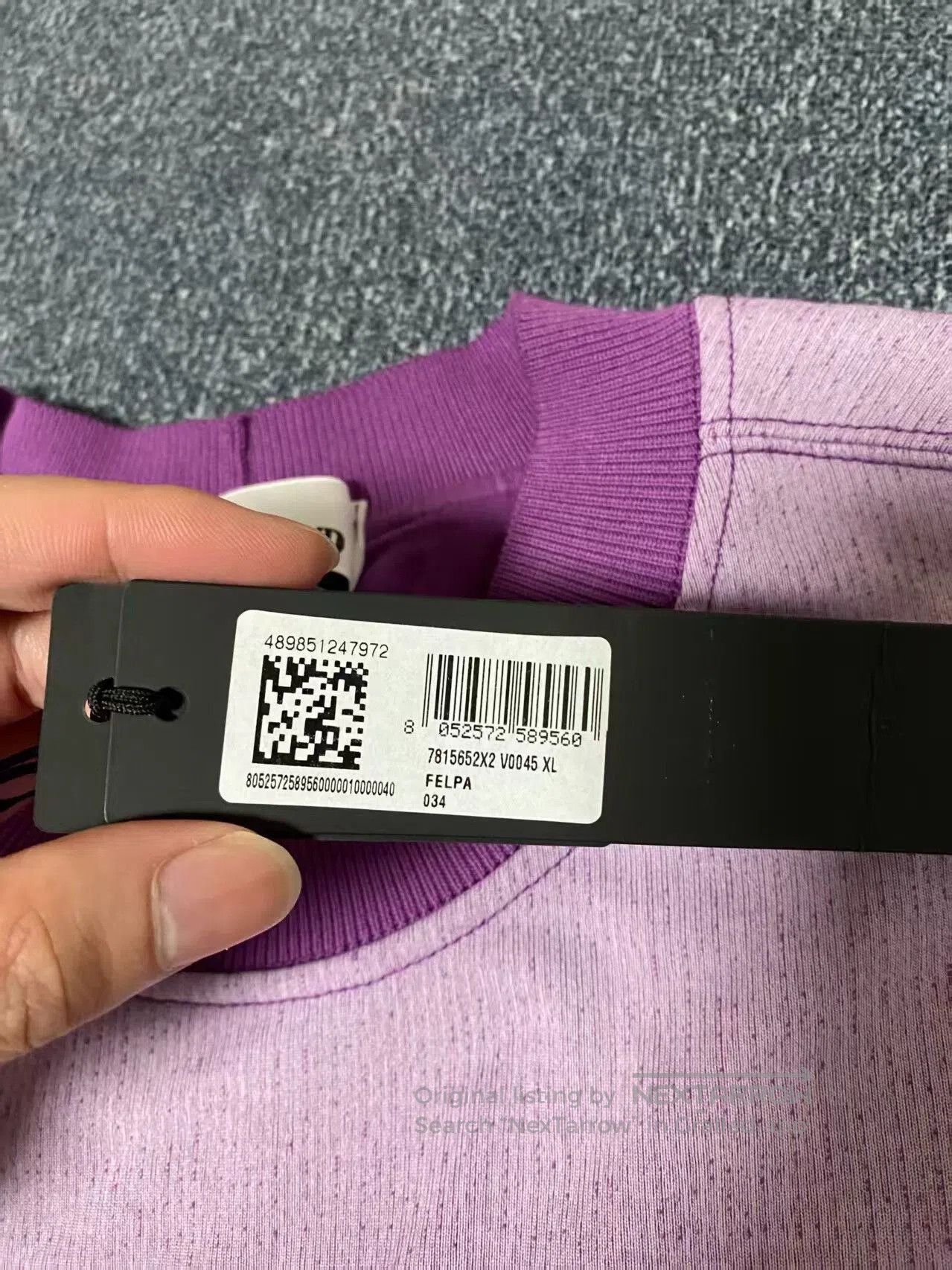 Stone Island stone island crewneck sweatshirt in purple. Size US XL / EU 56 / 4 - 4 Thumbnail