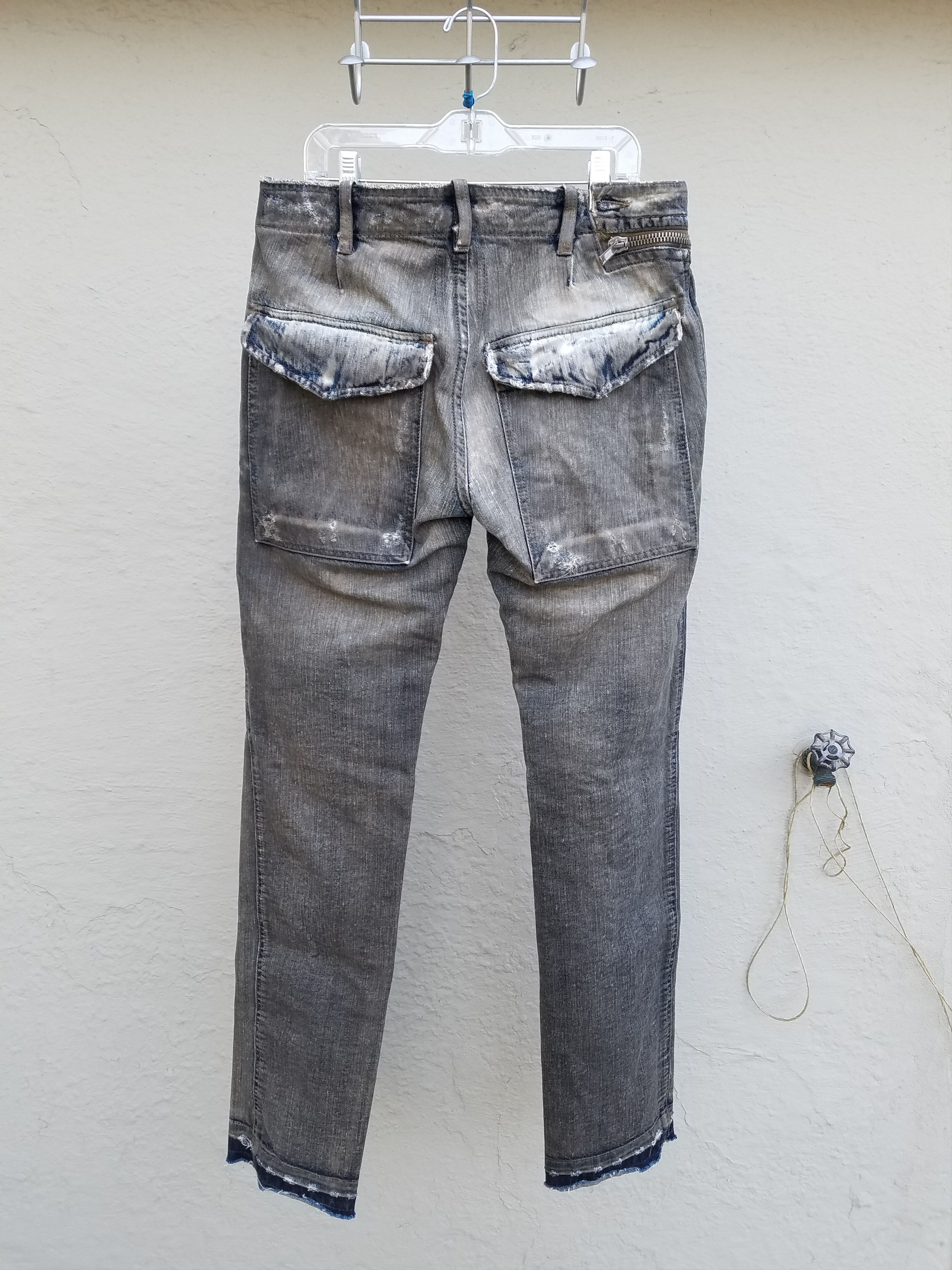 Rick Owens Drkshdw OG Aircut (Double Layered) Jeans Size US 32 / EU 48 - 3 Thumbnail