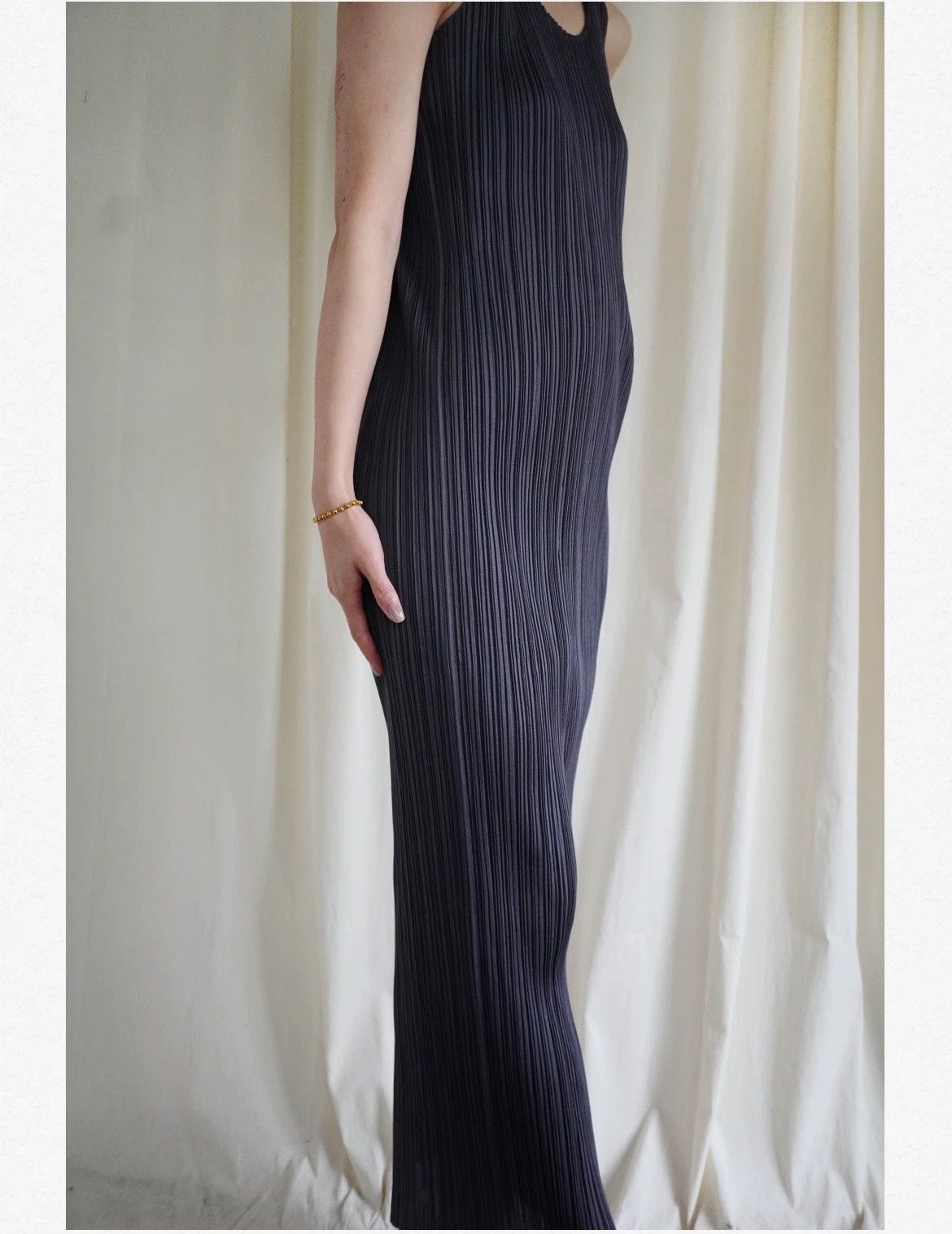 Issey Miyake Issey Miyake 1994 PP Single Slit Vest Dress Size ONE SIZE - 1 Thumbnail