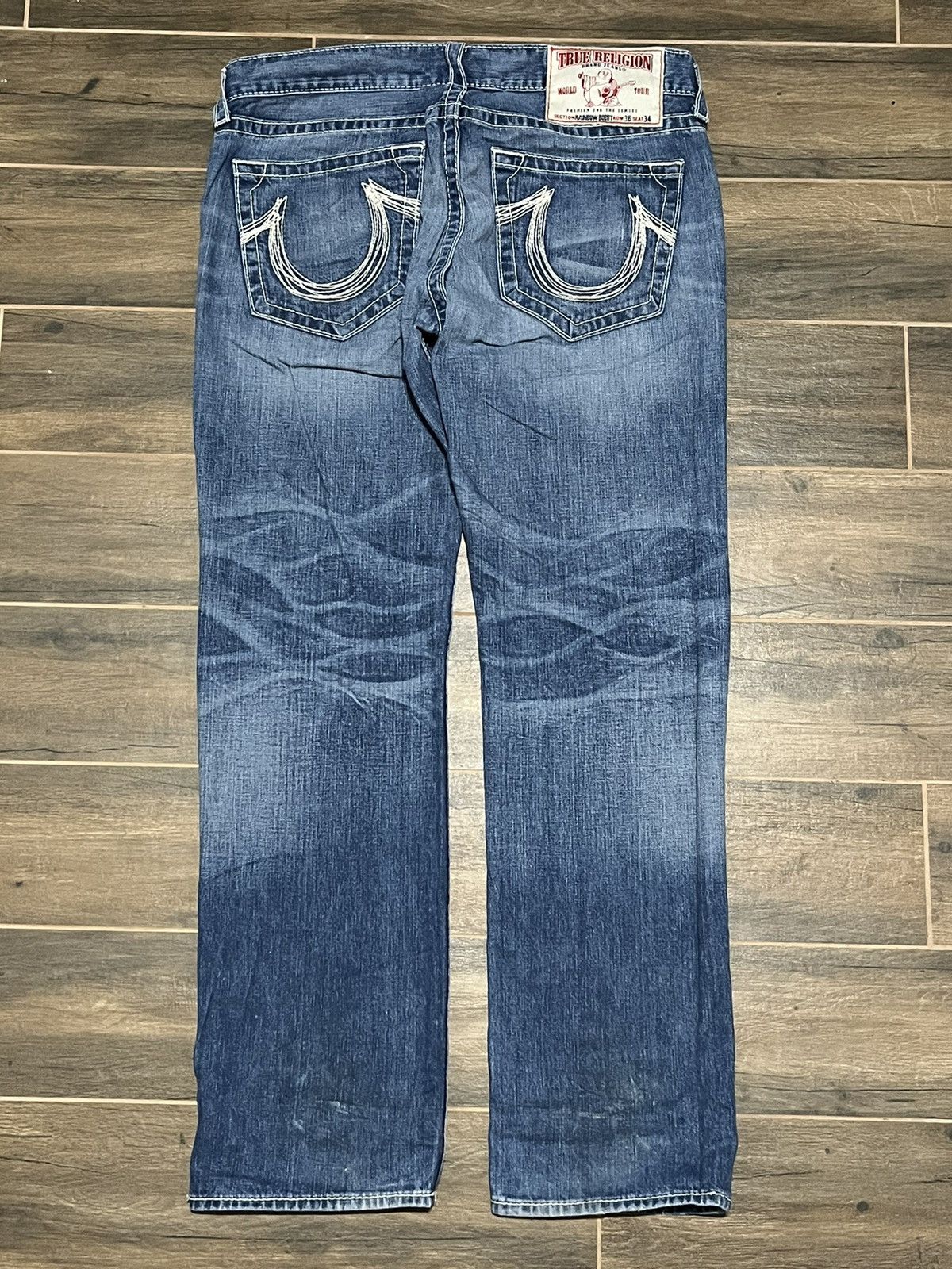 True Religion × Vintage TRUE RELIGION BOBBY VINTAGE Y2K USA DENIM JEANS Size US 36 / EU 52 - 1 Thumbnail