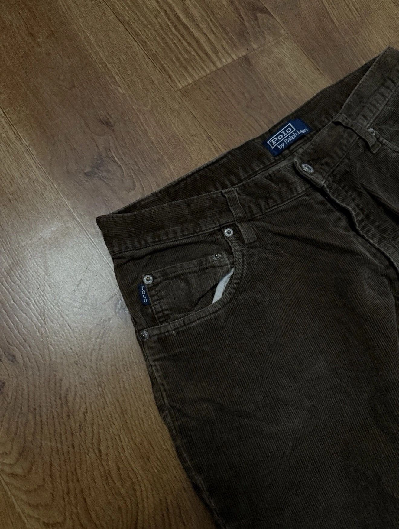 Polo Ralph Lauren Vintage Polo Ralph Lauren Corduroy Pants Sz 34/34 L Size US 34 / EU 50 - 2 Thumbnail