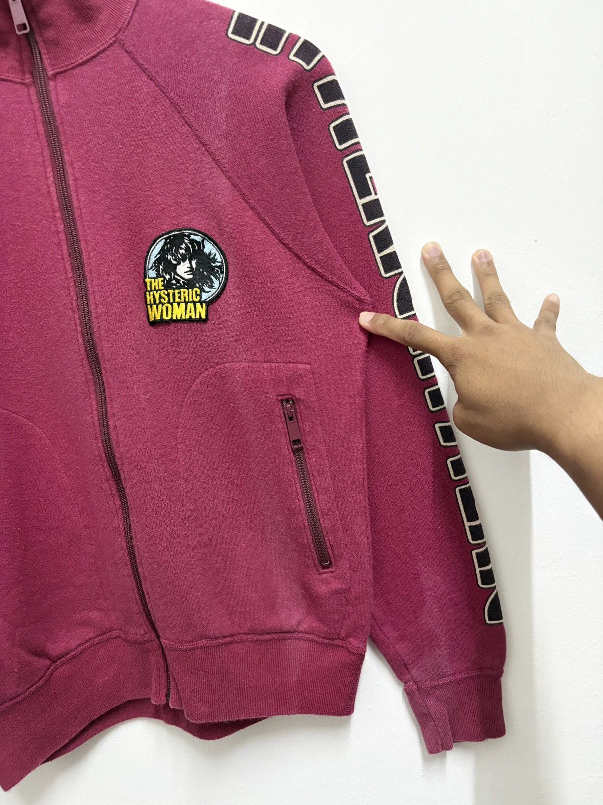 Hysteric Glamour Vintage 90’s Hysteric Glamour / Band Kiss Zip-Up Sweaters Size M / US 6-8 / IT 42-44 - 9 Thumbnail