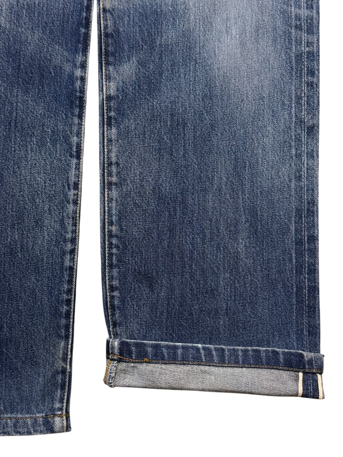 Levi's Vintage 90s Levis 501 Selvedge Big E Faded Clawmark Distress Size US 30 / EU 46 - 5 Thumbnail