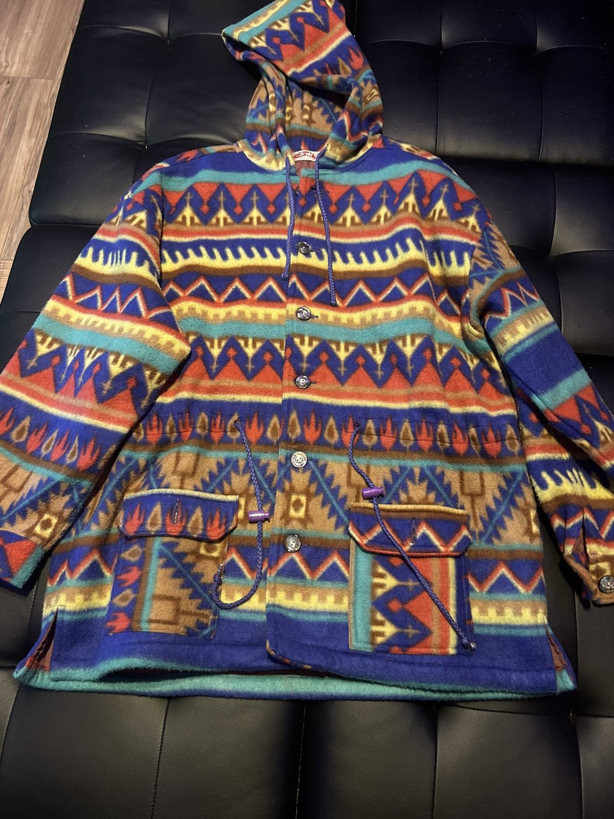 Vintage Crazy fang nan meuing hoodie Size US XL / EU 56 / 4 - 1 Thumbnail
