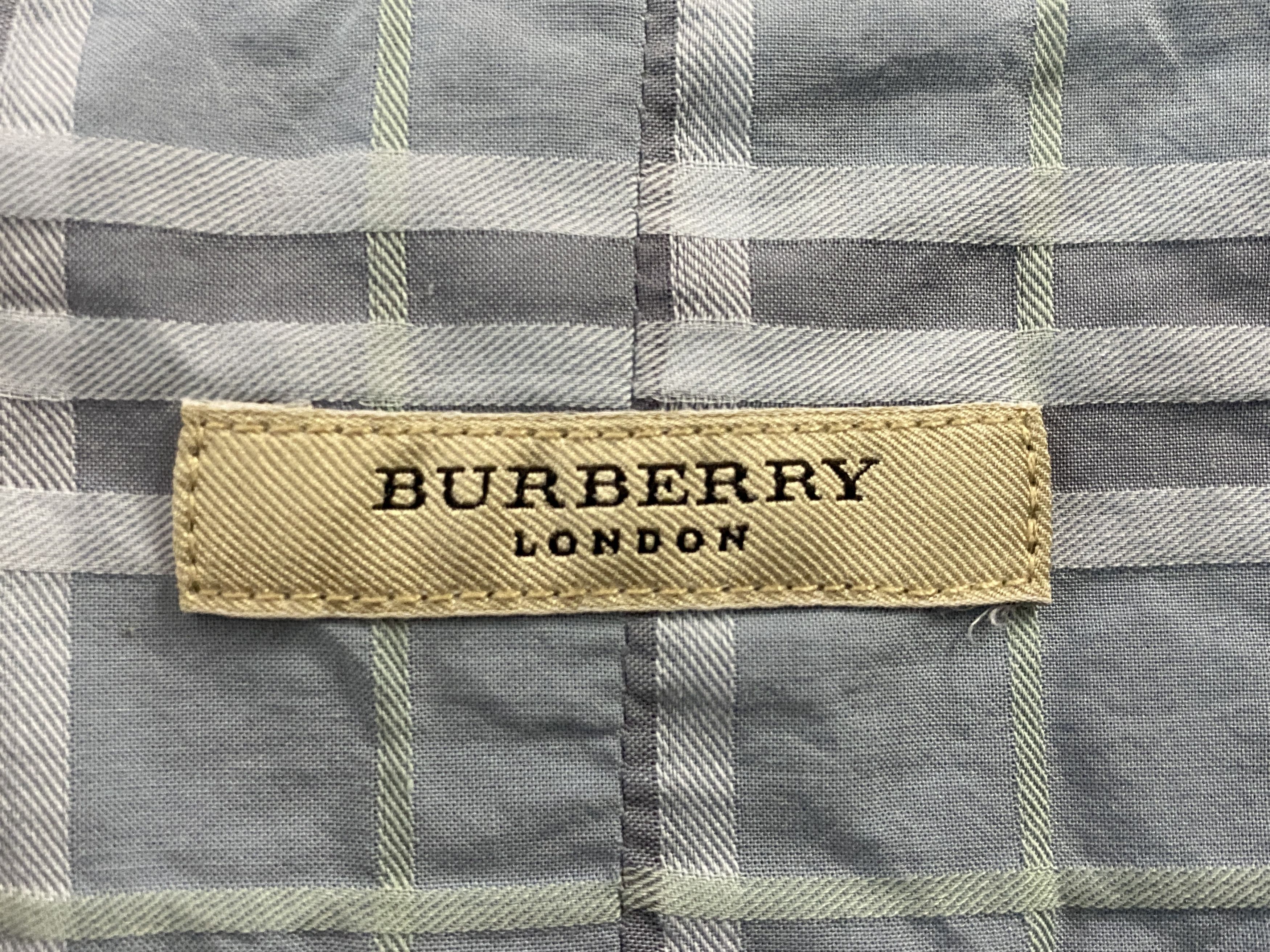 Burberry Burberry Men's Nova Check Short Sleeve Shirt - L Size US L / EU 52-54 / 3 - 6 Thumbnail