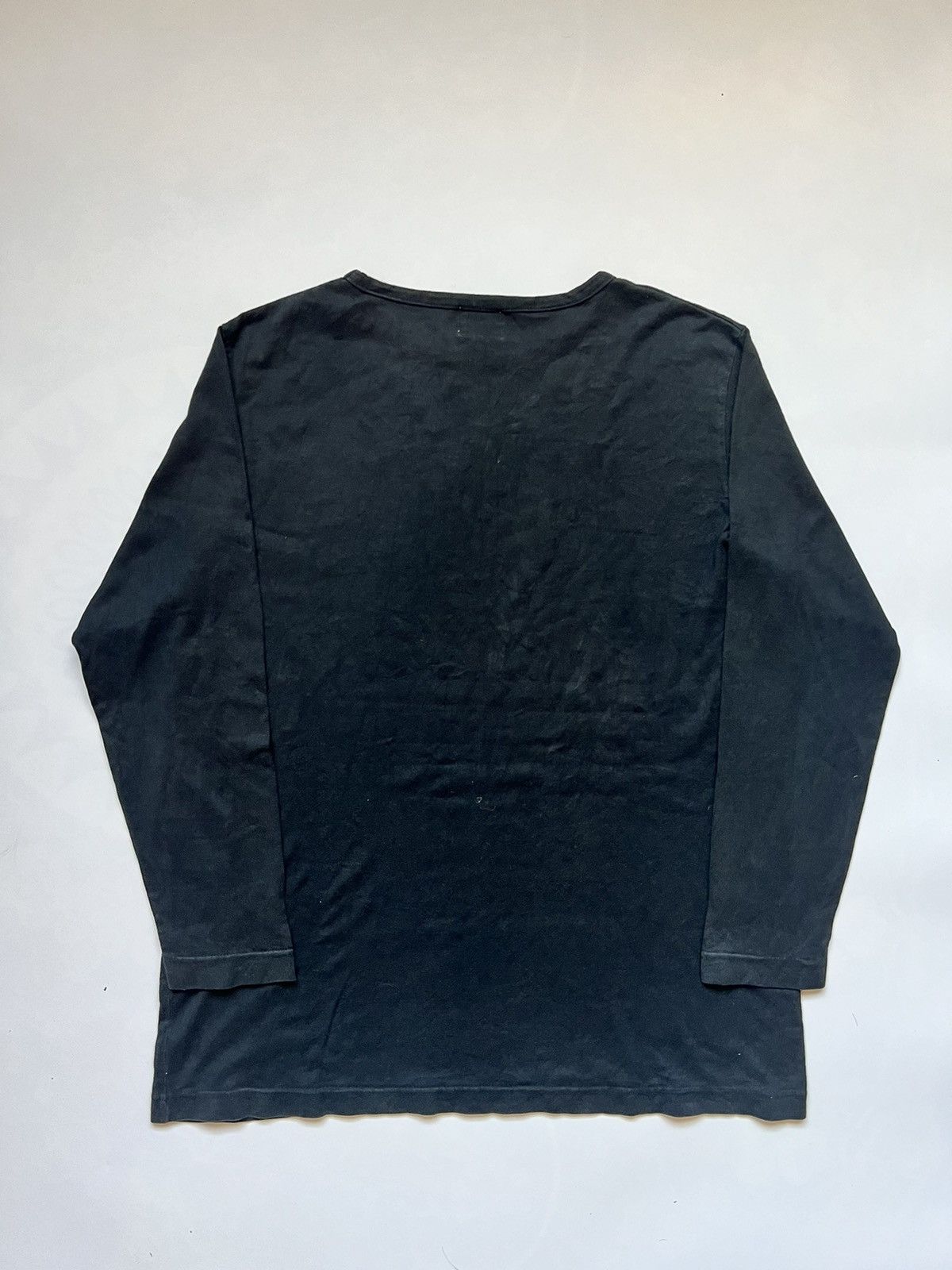 Designer × Enrico Coveri Enrico Coveri Spell Out Long Sleeves Tees Size US XL / EU 56 / 4 - 5 Thumbnail