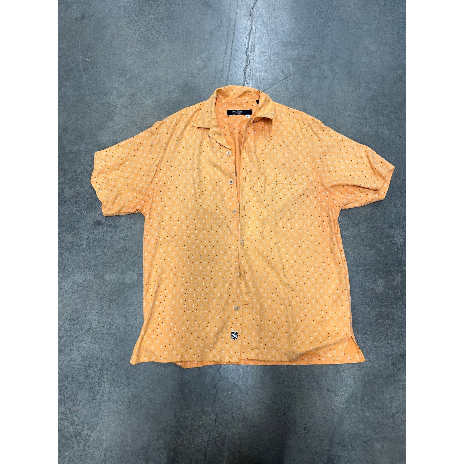 Nat Nast Nat Nast 100 percent silk patterned luxury shirt men’s Size US M / EU 48-50 / 2 - 1 Thumbnail