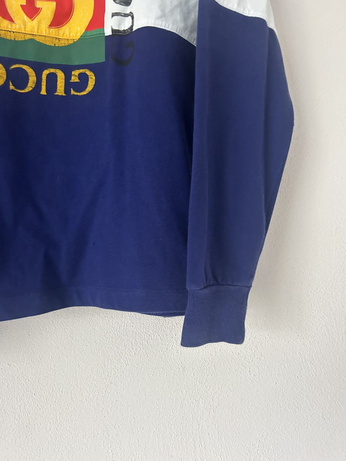 Gucci Gucci Logo Oversized Rugby Polo Sweatshirt Size US XS / EU 42 / 0 - 7 Thumbnail