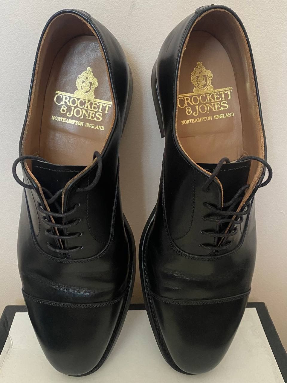 Crockett & Jones Crockett & Jones Connaught 2 Oxford in Black Calf Size US 7.5 / EU 40-41 - 10 Thumbnail