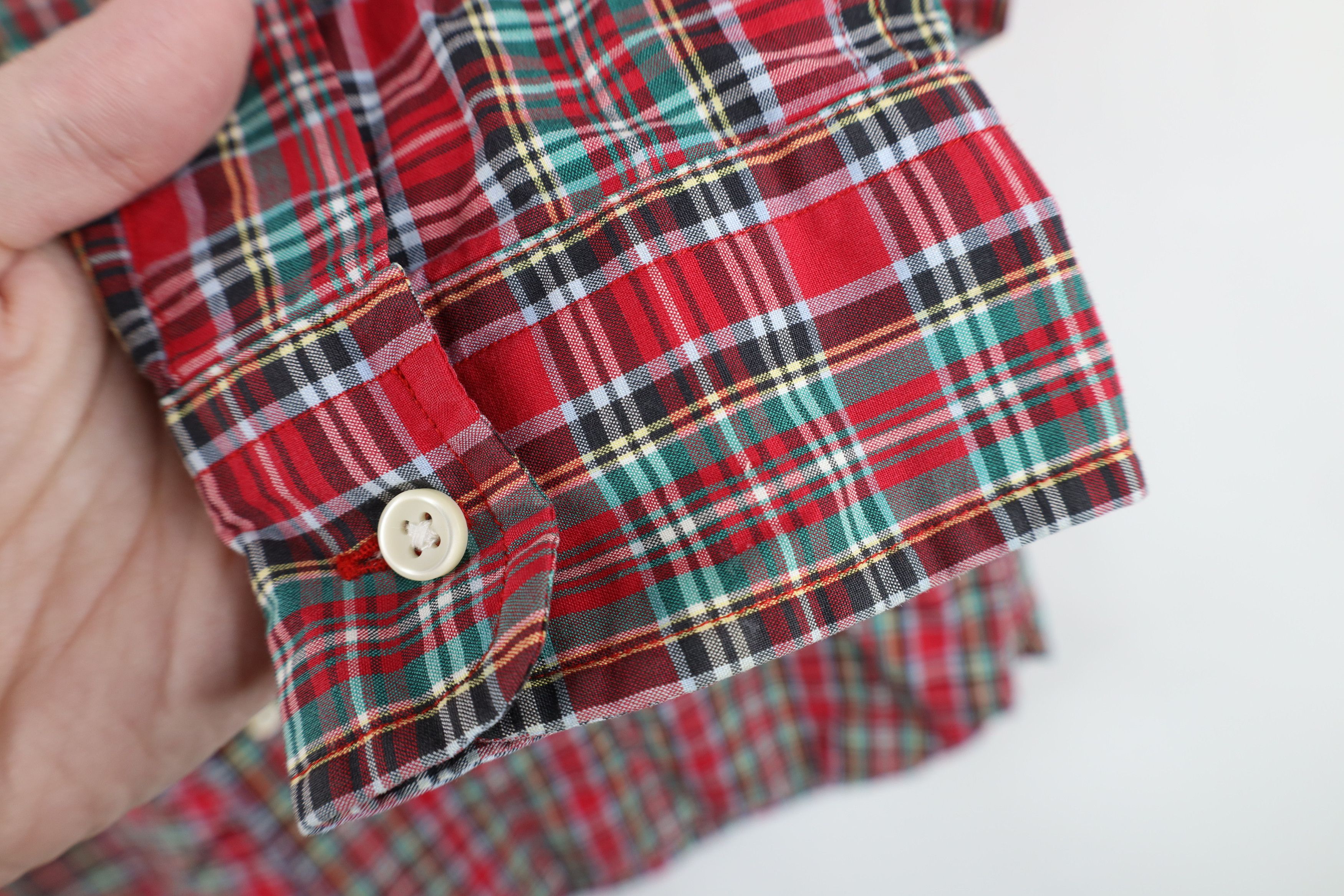 Ralph Lauren Vintage 90s Ralph Lauren Button Down Shirt Rainbow Plaid Size US S / EU 44-46 / 1 - 4 Thumbnail