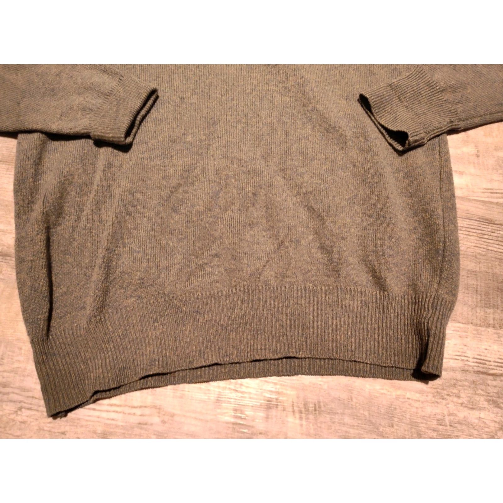 Vintage VINTAGE Lord Jeff Tall Fellow Wool Sweater Men's Pullover Size Large Green 80s 90s Outdoor Casual Size US L / EU 52-54 / 3 - 2 Thumbnail