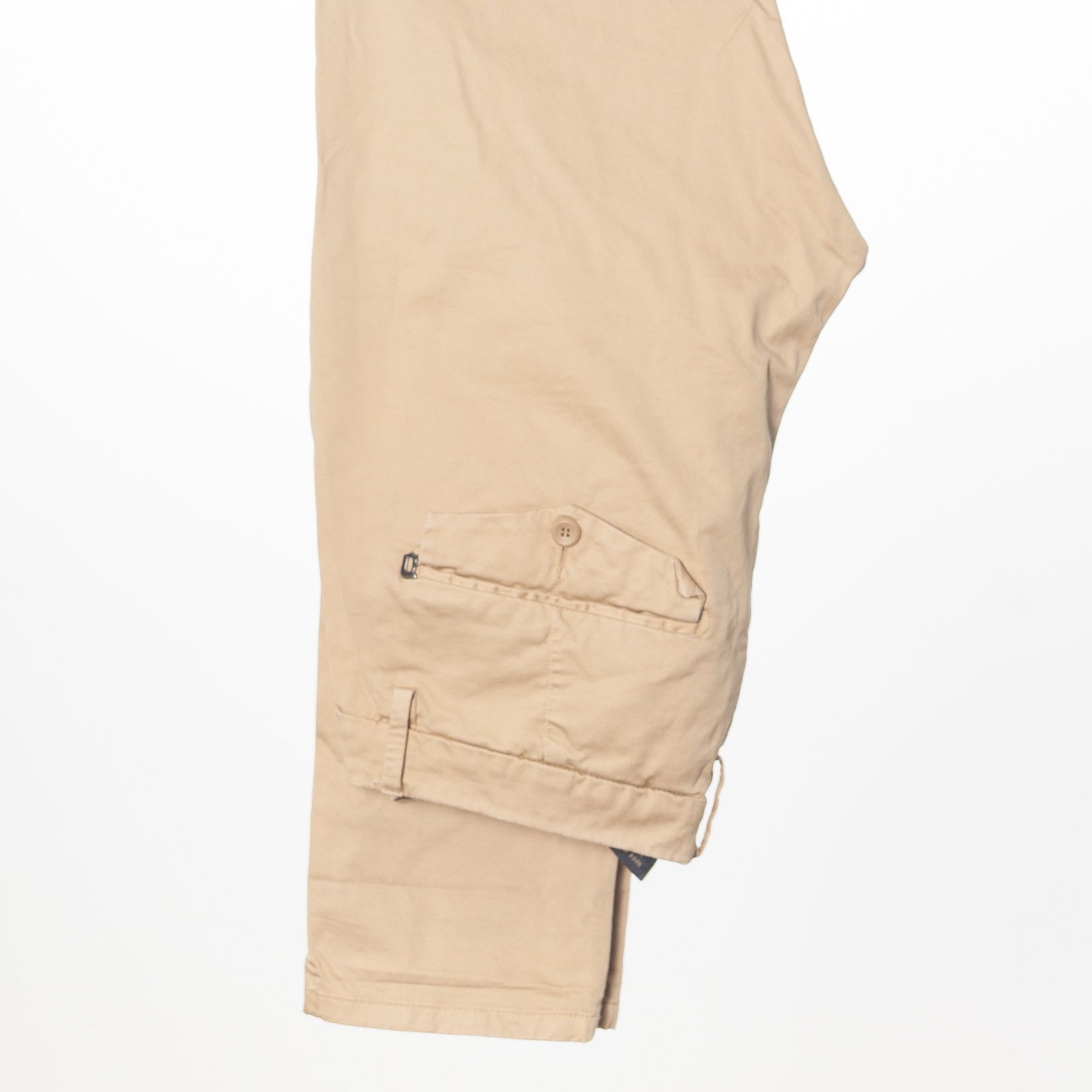 Dondup DONDUP Beige Slim Fit Cotton Chinos Italy Made 31.5/31.5 Size US 31 - 1 Thumbnail