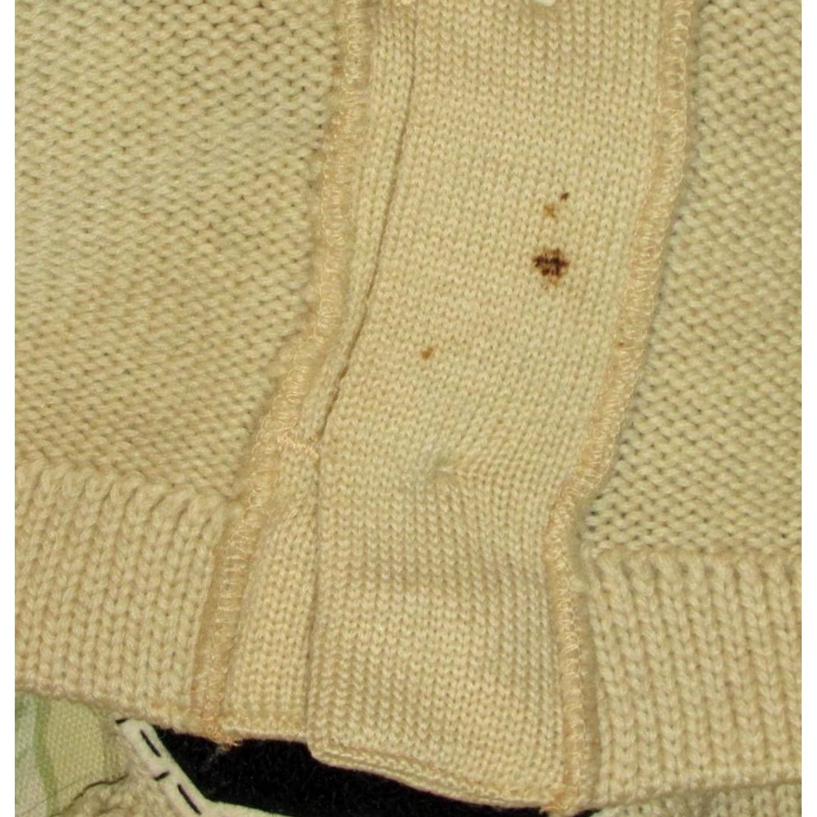 Vintage Vtg 1946 Varsity Cardigan Sweater S/M Shirt Mens Ivory 1946 Varsity Letterman Cardigan Sweater S/M Size US S / EU 44-46 / 1 - 8 Thumbnail