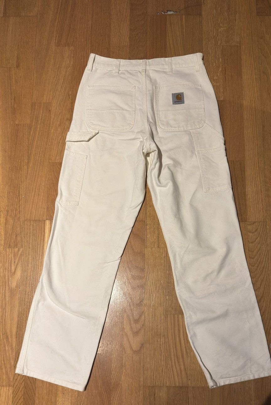 Carhartt Wip Carhartt Wip Double Knee pants white Size US 29 - 2 Thumbnail