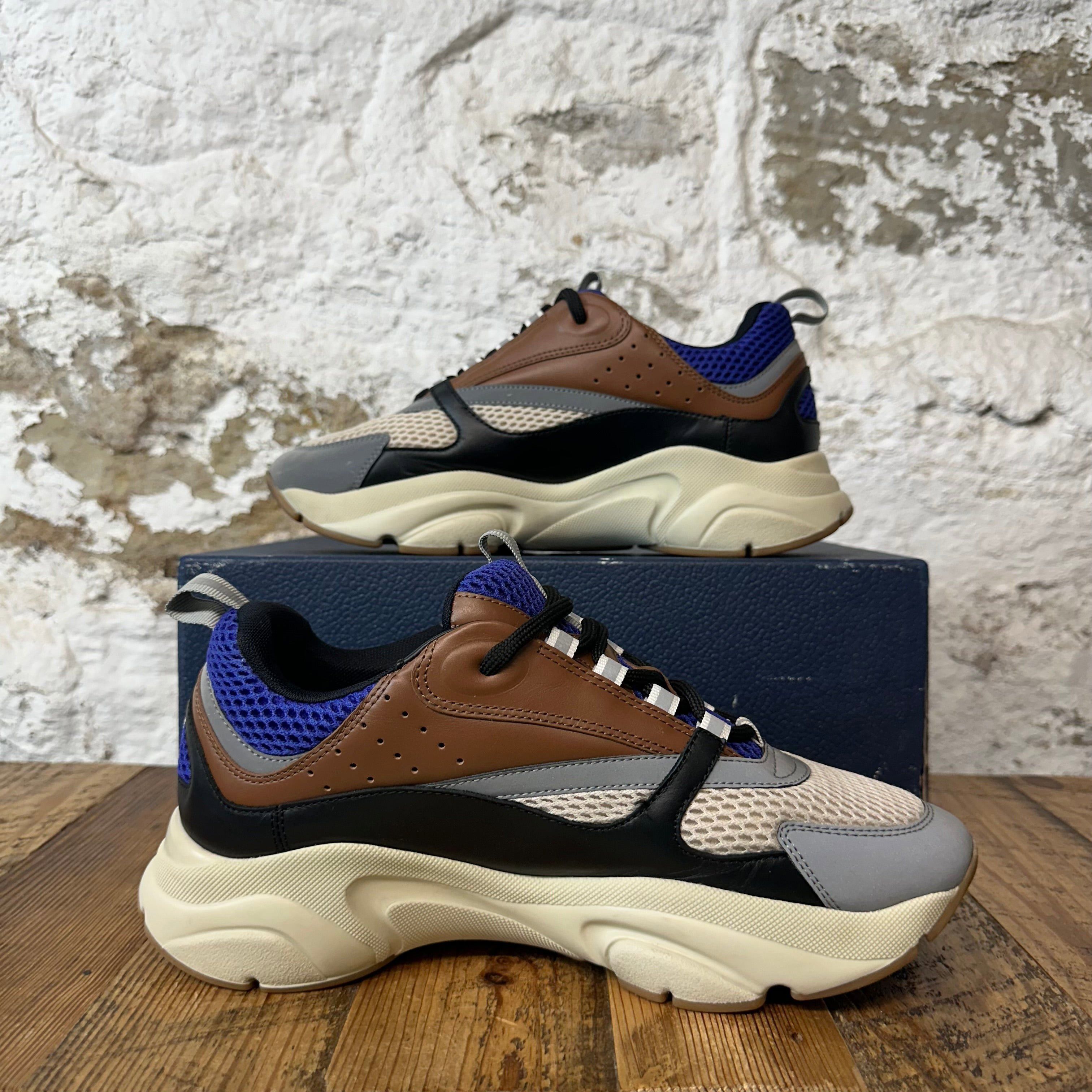 Dior Dior B22 Brown Black Cream Sneaker Sz 9 (42) Size US 9 / EU 42 - 2 Thumbnail