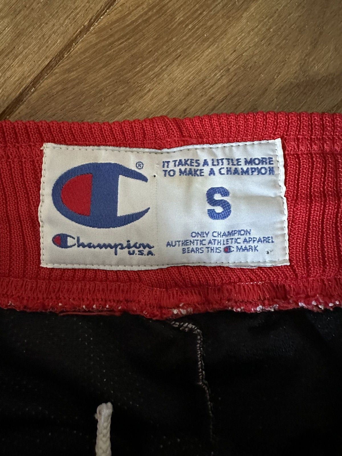 Champion 90s Champion Chicago Bulls NBA Shorts - Size S - 1995-96 Size US 30 / EU 46 - 5 Thumbnail