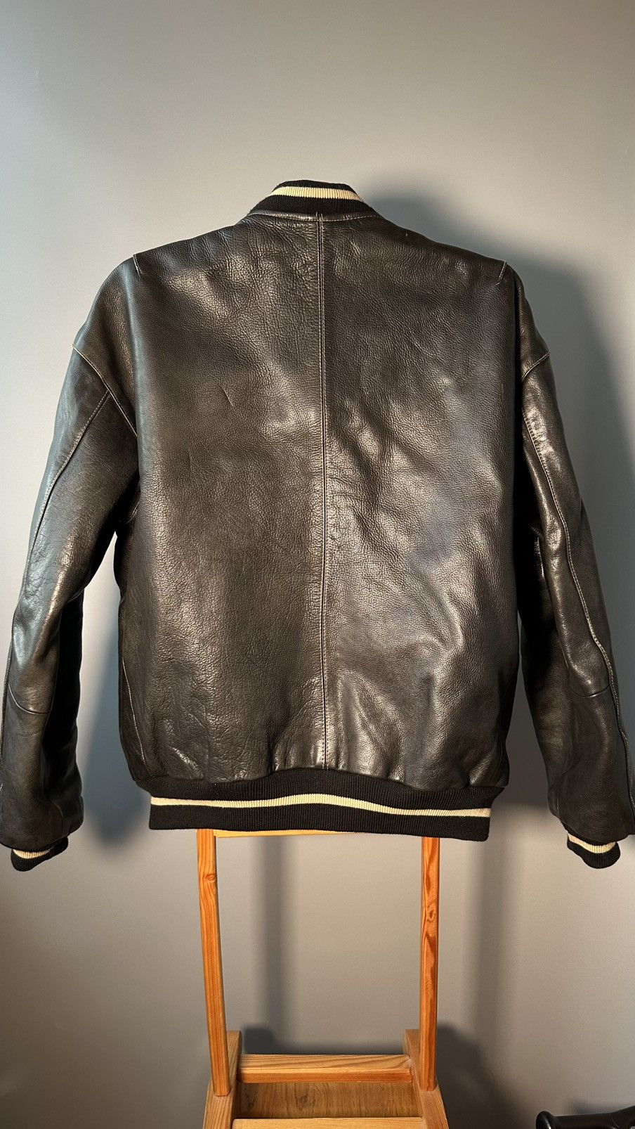 Vintage Nickelson Classic vintage leather jacket made in Asia Size US XL / EU 56 / 4 - 18 Thumbnail