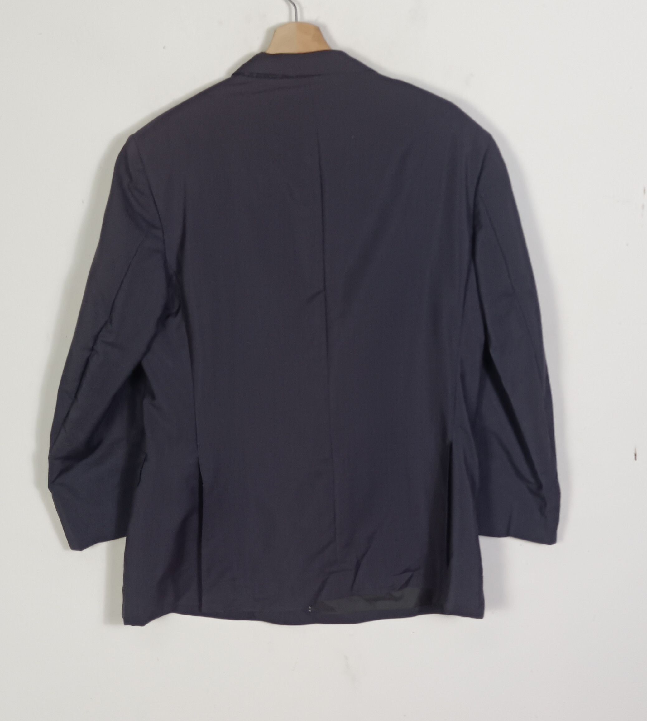 Burberry × Vintage Burberry Vintage Woll Tailored Double Breasted Blazer Size US L / EU 52-54 / 3 - 3 Thumbnail