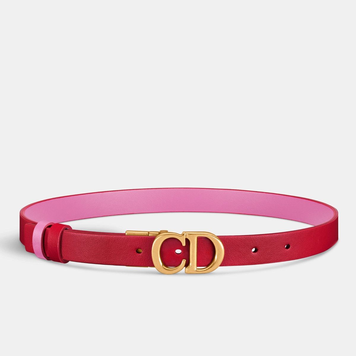 Dior o1bcso1str0126 Size:OS/ Removable Saddle Belt in Red/Pink Size ONE SIZE - 2 Thumbnail