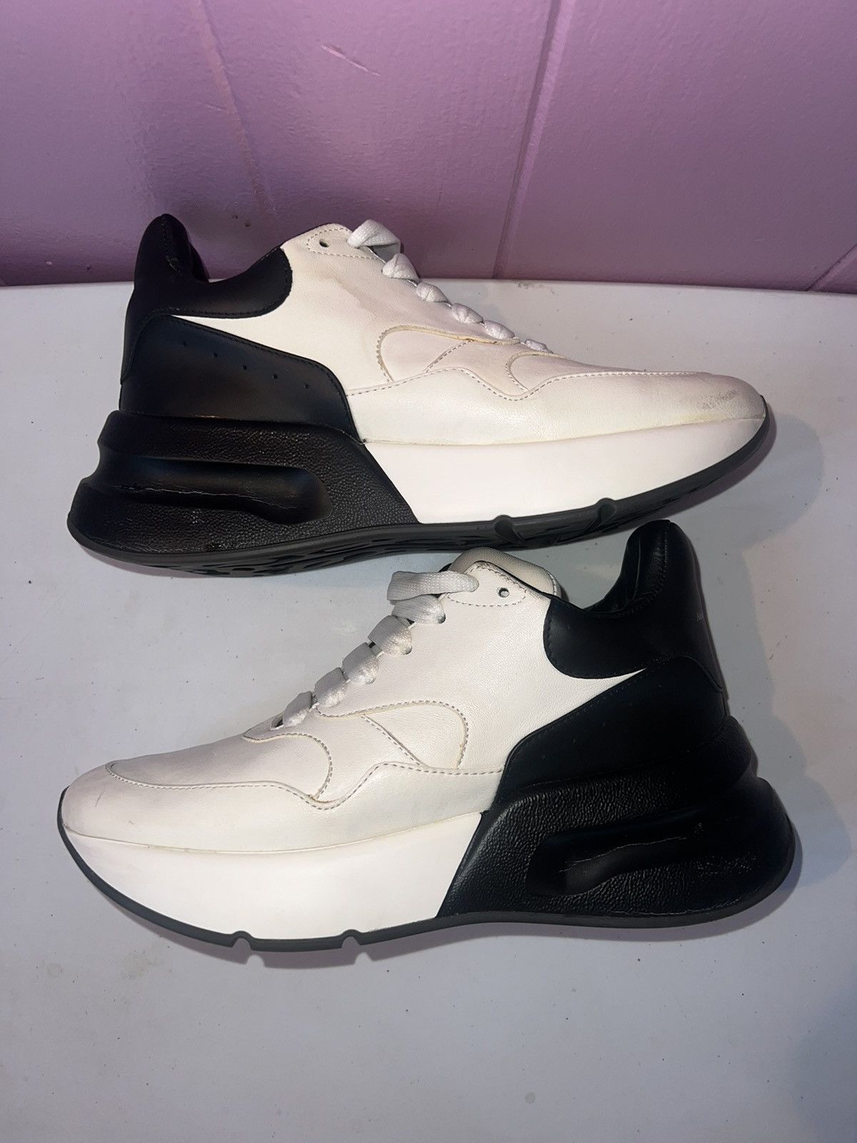 Alexander McQueen High Top Chunky Sneaker