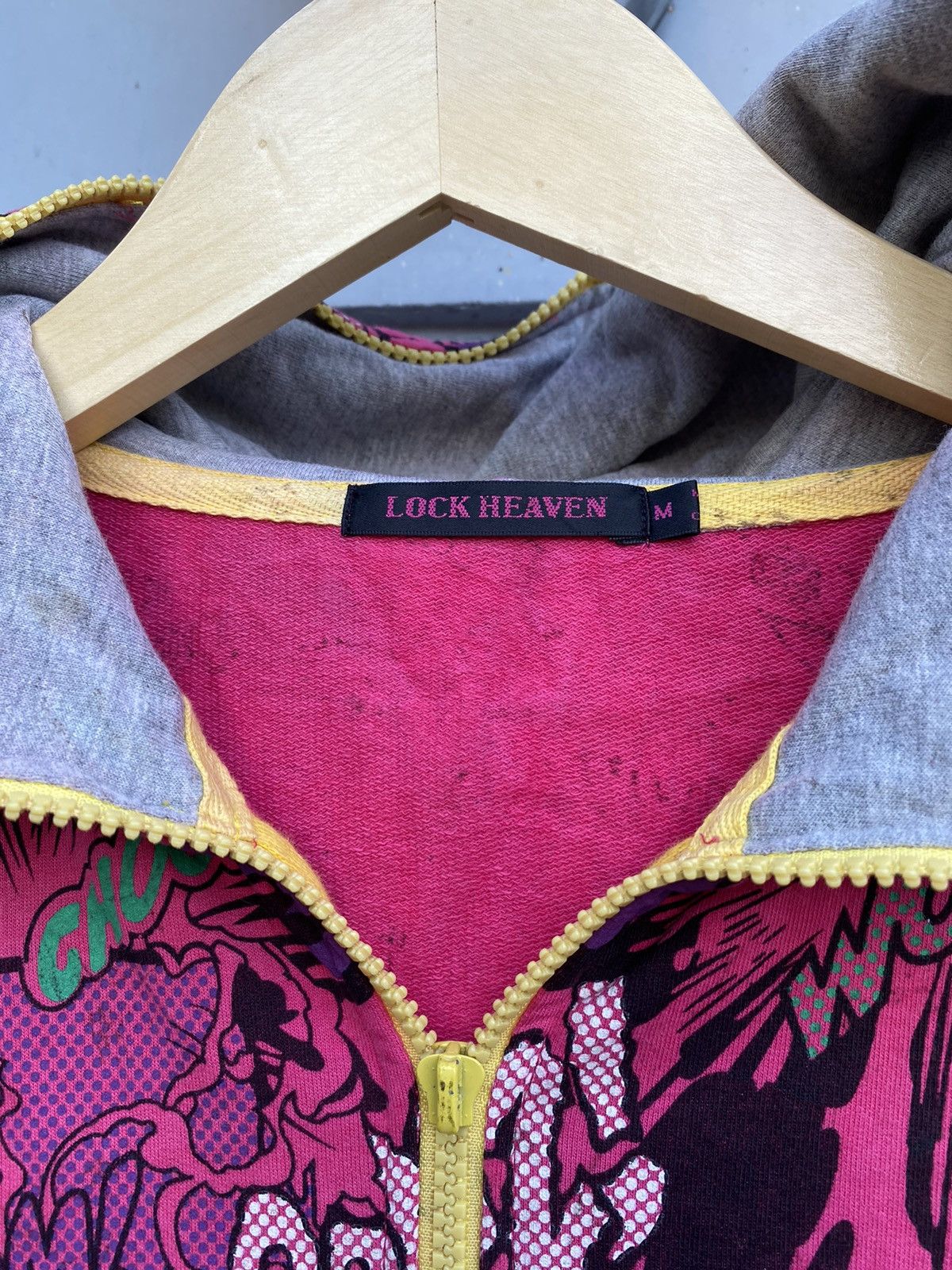 Japanese Brand Lock Heaven Aop Double Zip Hoodie Comic Marvel Style Japan Size US M / EU 48-50 / 2 - 3 Thumbnail