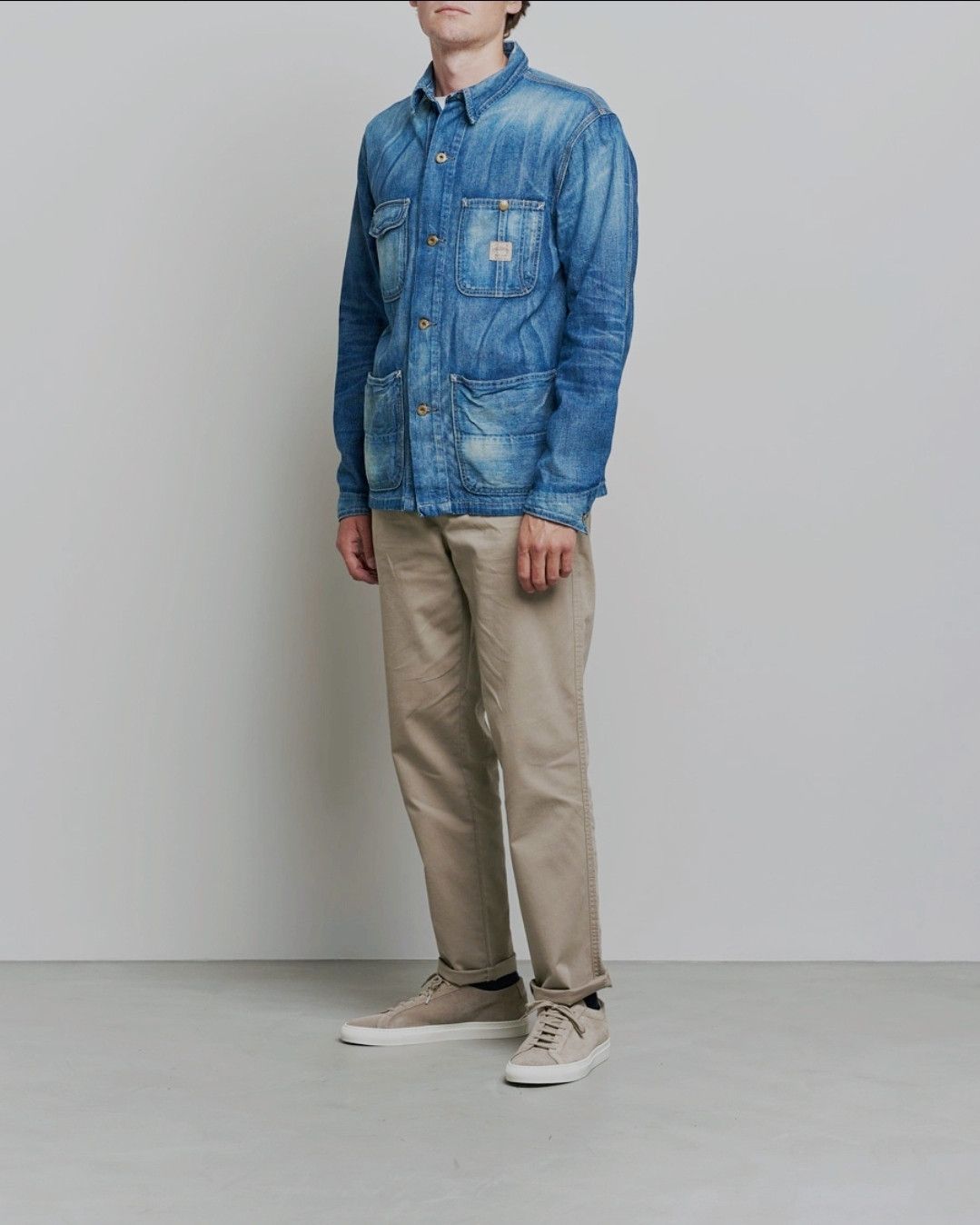 Designer × Polo Ralph Lauren Polo Country Ralph Lauren Denim Jeans Shirt Jacket SZ Large Size US L / EU 52-54 / 3 - 12 Thumbnail
