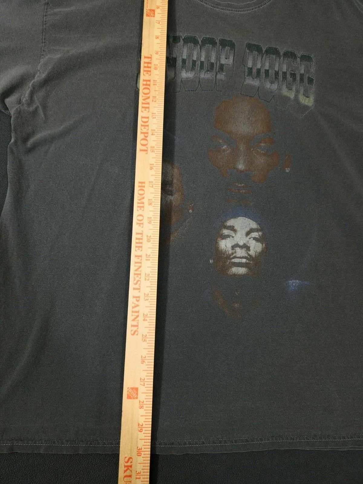 Snoop Dogg Snoop Dogg Rap Tee Vintage Style Black Hip Hop LARGE#4 Size US L / EU 52-54 / 3 - 3 Thumbnail