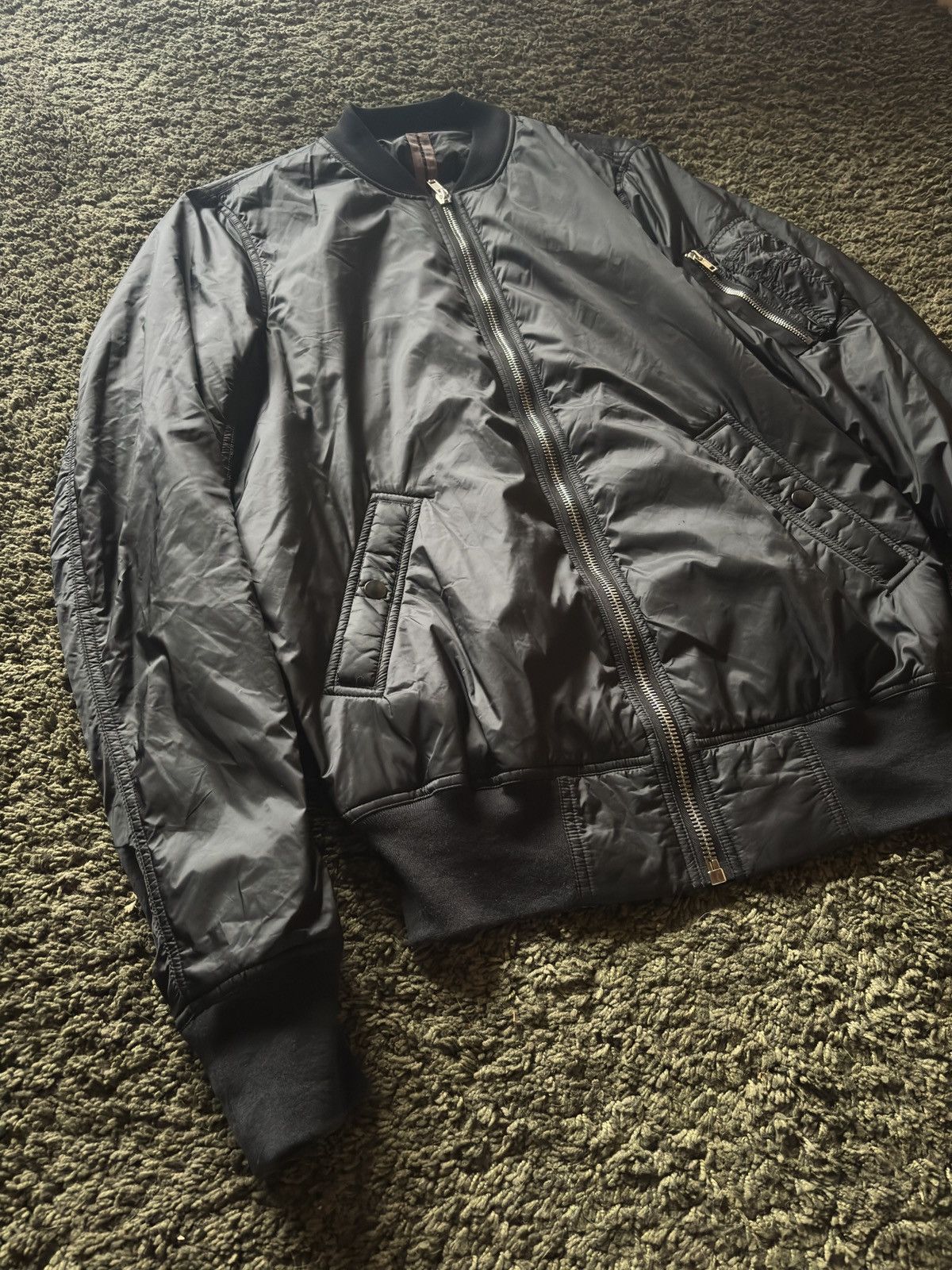 Rick Owens SS17 Rick Owens Drkshdw Black Oversized Bomber Jacket Size US S / EU 44-46 / 1 - 2 Thumbnail