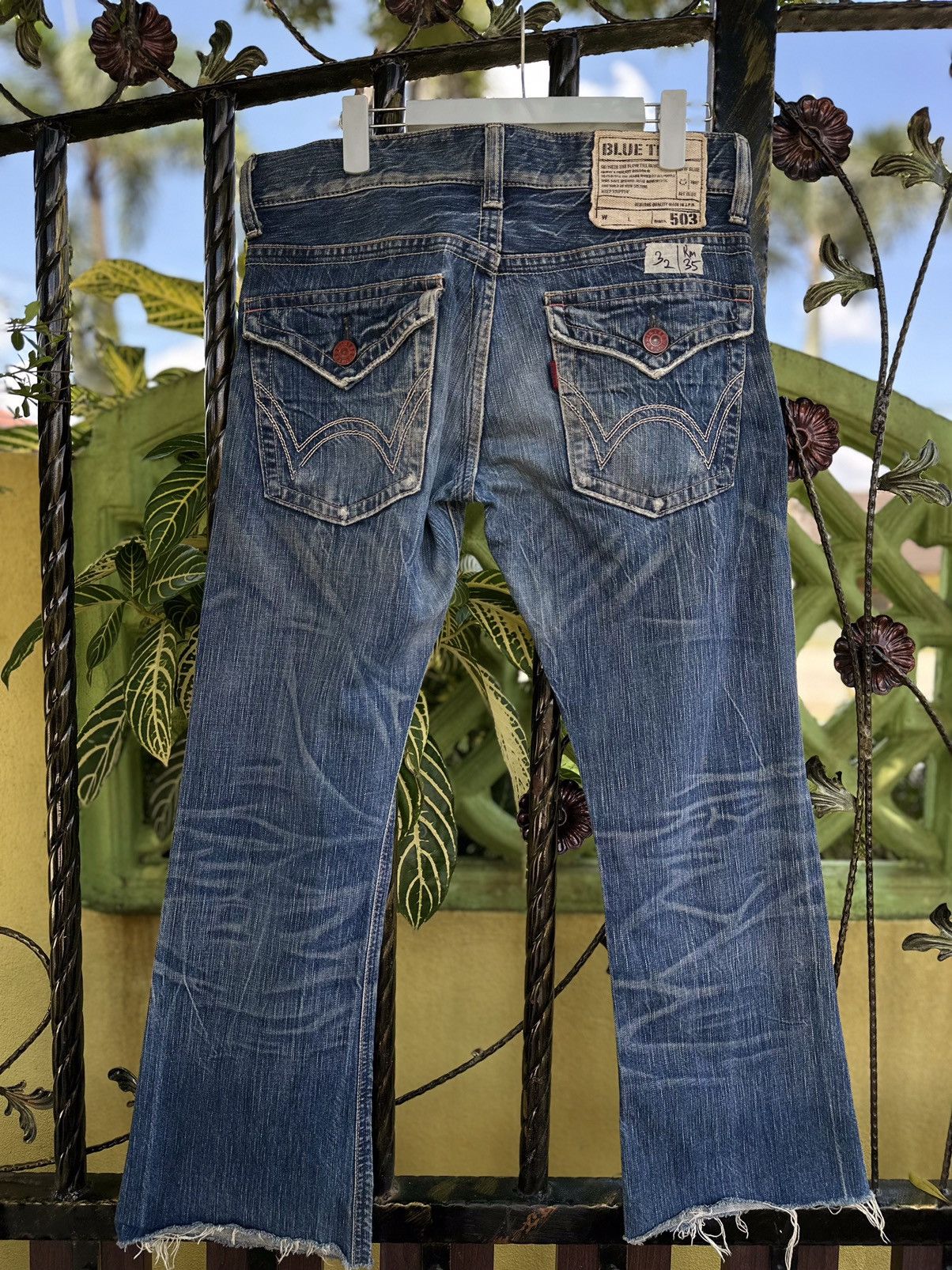 Japanese Brand 💥Edwin 503💥 JapaneseBrand Flare Sytle Edwin 503 Made Japan💥 Size US 32 / EU 48 - 3 Thumbnail