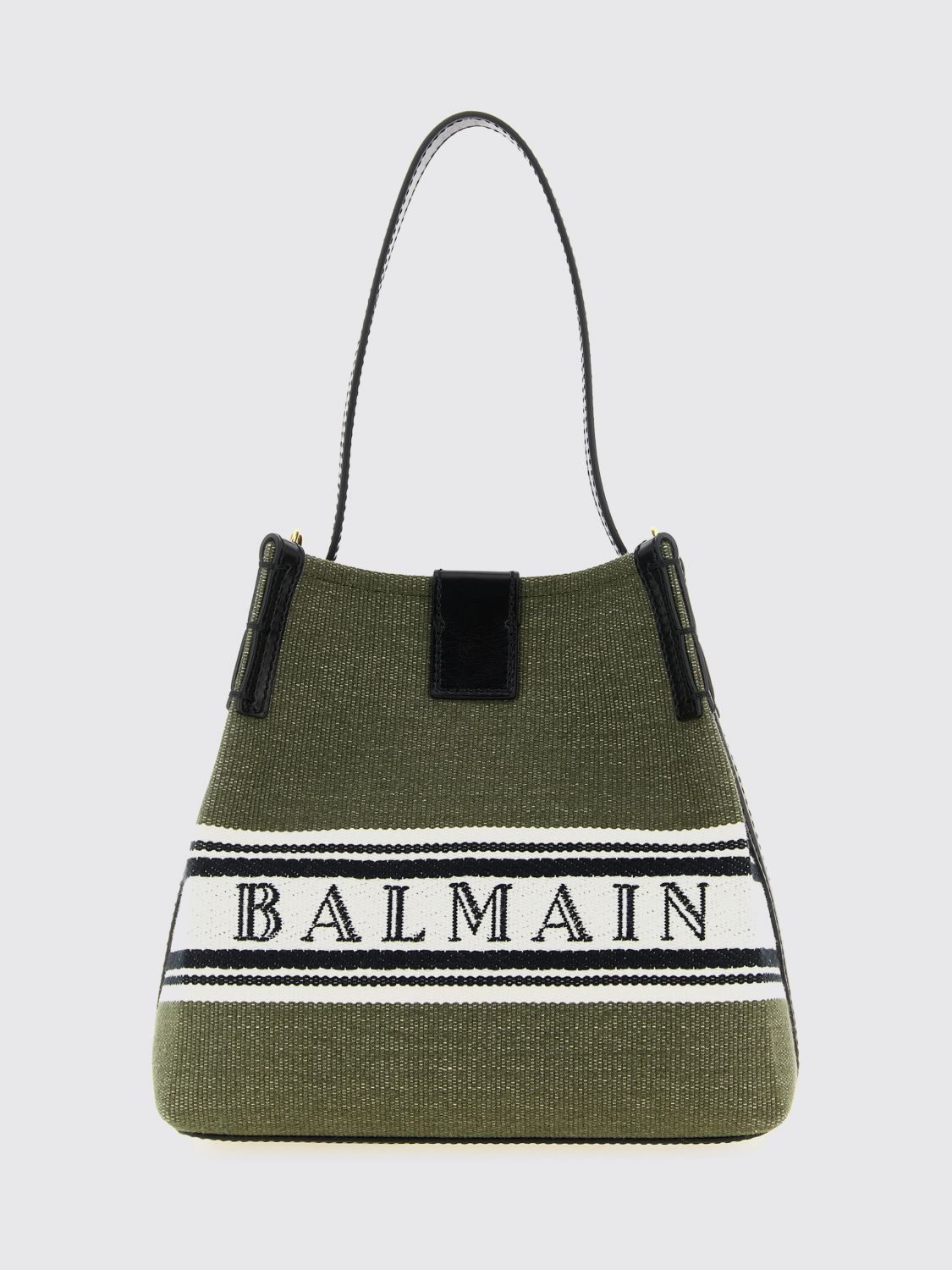 Balmain Balmain Shoulder Bag Woman Green Size ONE SIZE - 1 Thumbnail