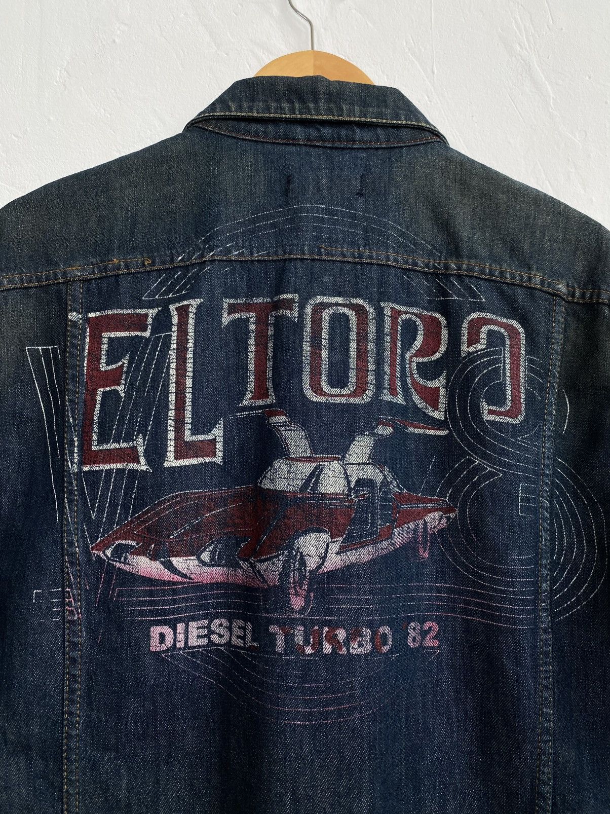 Diesel 2004 Diesel Mannil Distressed Denim Jacket Size US M / EU 48-50 / 2 - 6 Thumbnail