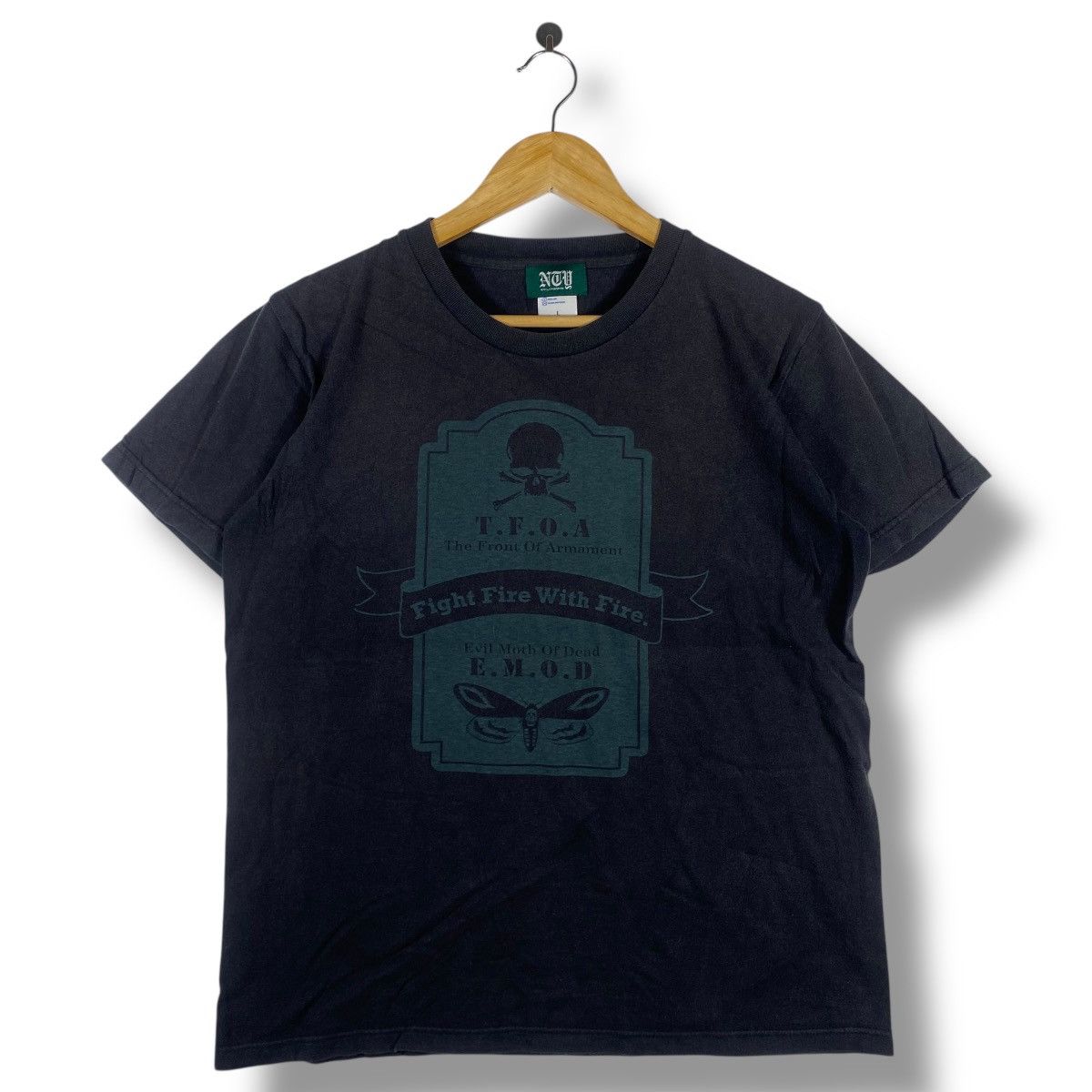 Anime TFOA vs EMOD Fight Fire With Fire Anime Manga Tee Shirt Size US L / EU 52-54 / 3 - 1 Thumbnail