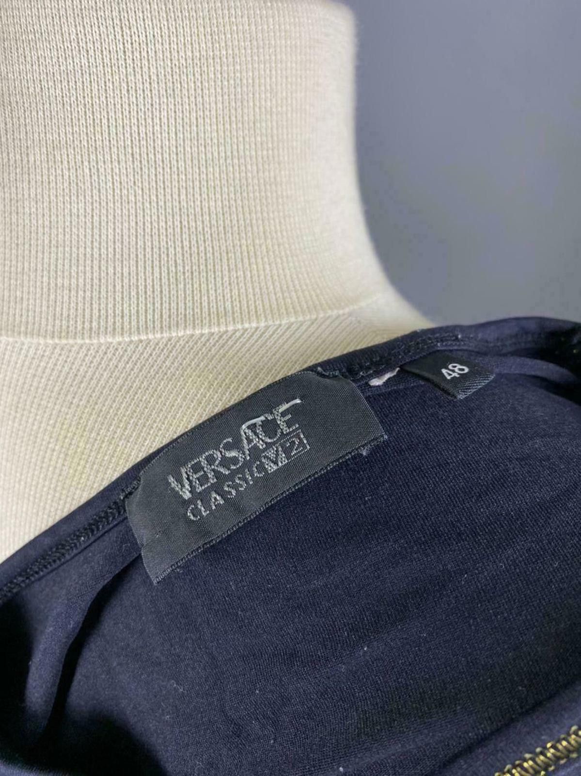 Versace Women Versace Classic V2 Black Crew Neck Sweater Size 48 Size M / US 6-8 / IT 42-44 - 6 Thumbnail