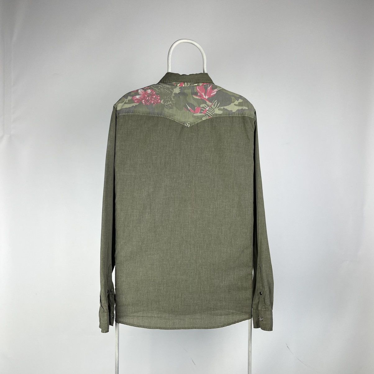 Diesel Diesel floral shirt buckle size XLarge Size US XL / EU 56 / 4 - 2 Thumbnail